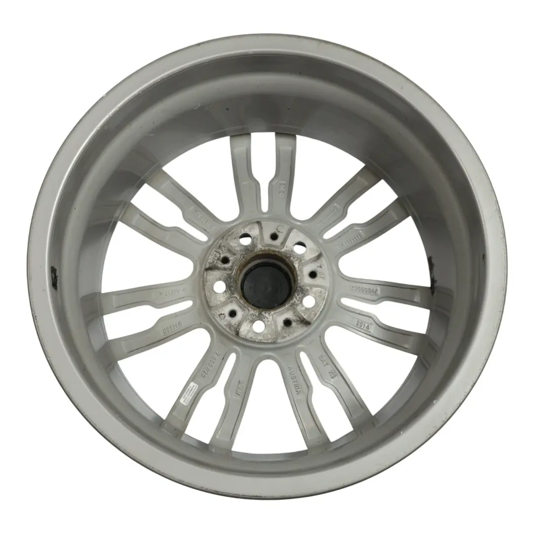 Ferric Grey Wheel Alloy Rim 19" M Star Spoke 403 ET:36 8J to BMW F30 F31 with Part number 7850020 BMW F30 F31 Ferric Grey Wheel Alloy Rim 19" M Star Spoke 403 ET:36 8J - SKU 7850020-4 - Part number 7850020