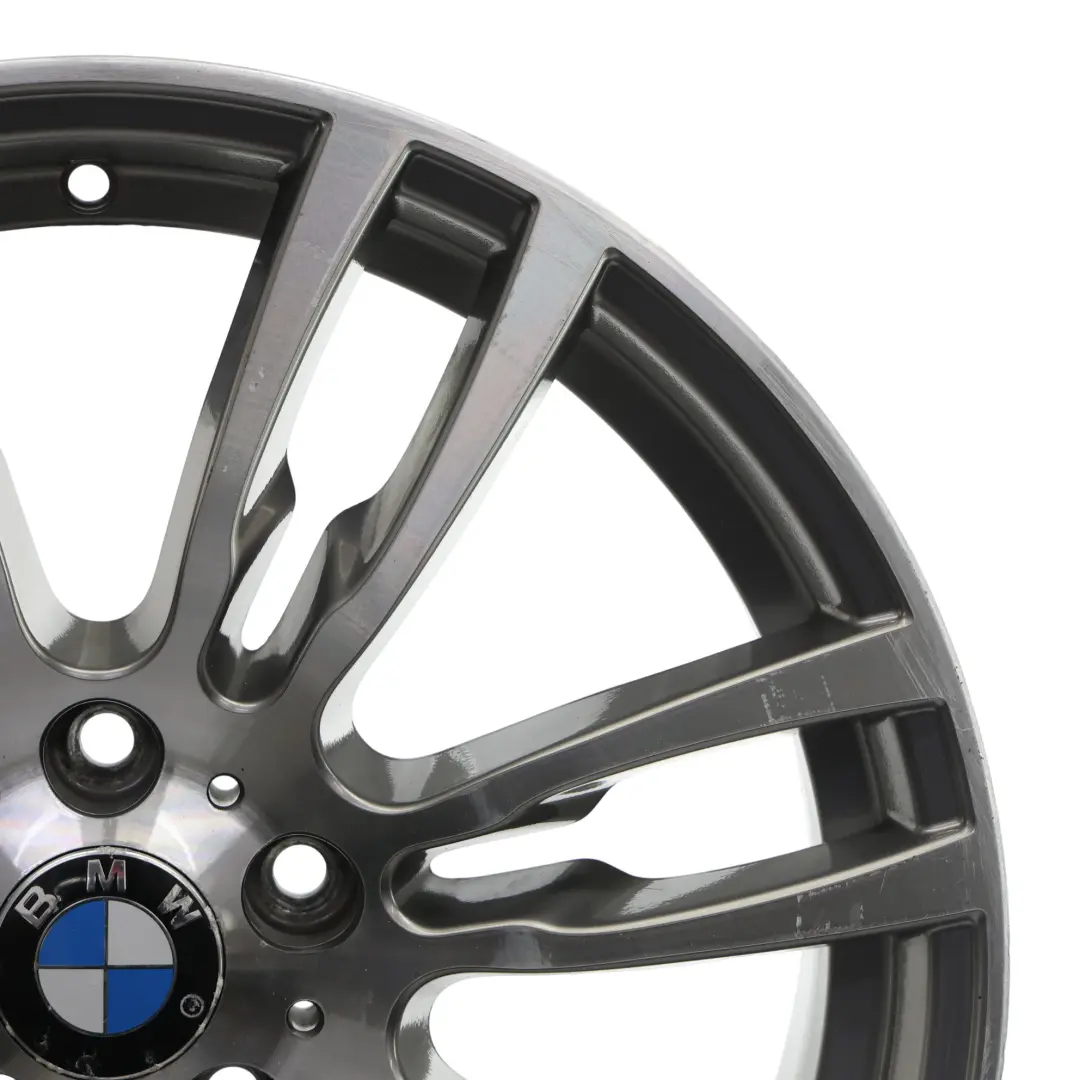 Ferric Grey Wheel Alloy Rim 19" M Star Spoke 403 ET:36 8J to BMW F30 F31 with Part number 7850020 BMW F30 F31 Ferric Grey Wheel Alloy Rim 19" M Star Spoke 403 ET:36 8J - SKU 7850020-4 - Part number 7850020