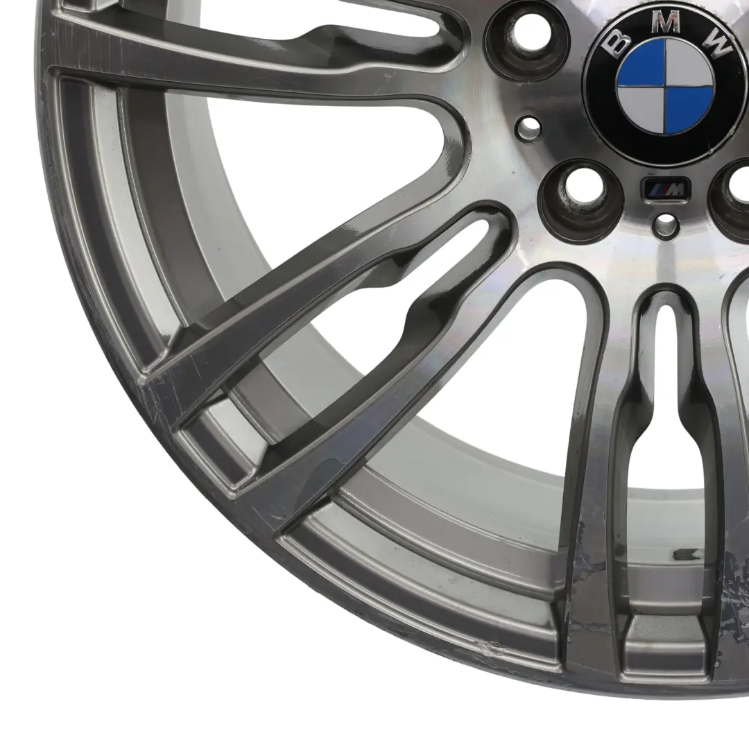 Hinten Alu Felge 19" M Sternspeiche 403 ET:47 8,5J Ferricgrey für BMW F30 F31 F32 mit Teilenummer 7850021 BMW F30 F31 F32 Hinten Alu Felge 19" M Sternspeiche 403 ET:47 8,5J Ferricgrey - SKU 7850021-2 - Teilenummer 7850021