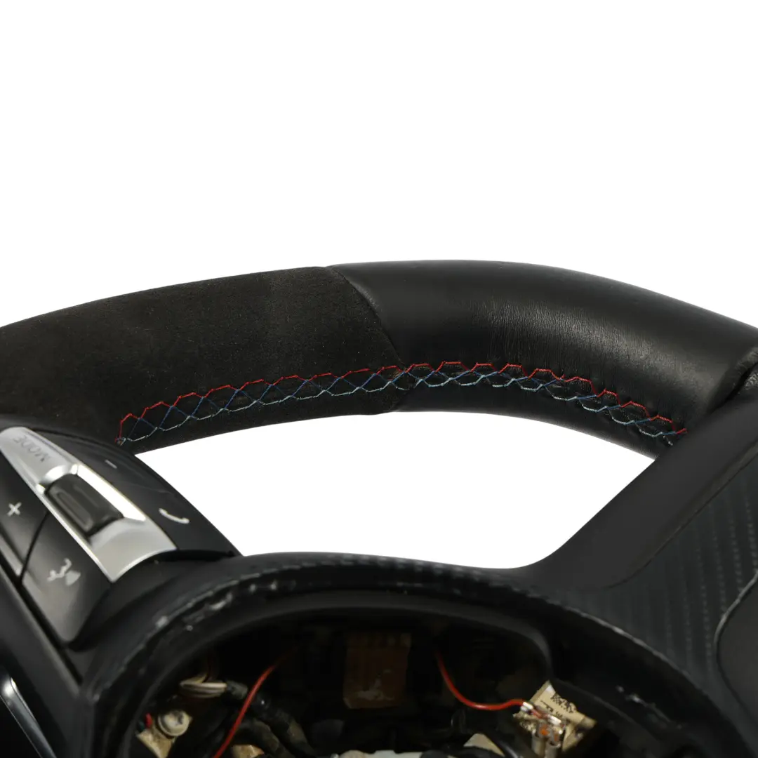 Alcantara Cambio al Volante per Volante BMW F20 F21 LCI F30 F31 F32 F33 M Sport con numero di parte 7850403 Volante BMW F20 F21 LCI F30 F31 F32 F33 M Sport Alcantara Cambio al Volante - SKU 7850403-10 - Numero di parte 7850403