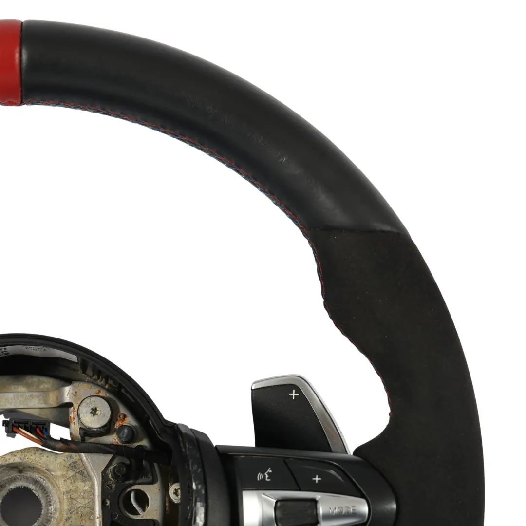 Lenkrad BMW F20 F21 LCI F30 F31 F32 F33 M Sport Alcantara Schaltwippen für mit Teilenummer 7850403 Lenkrad BMW F20 F21 LCI F30 F31 F32 F33 M Sport Alcantara Schaltwippen - SKU 7850403-10 - Teilenummer 7850403