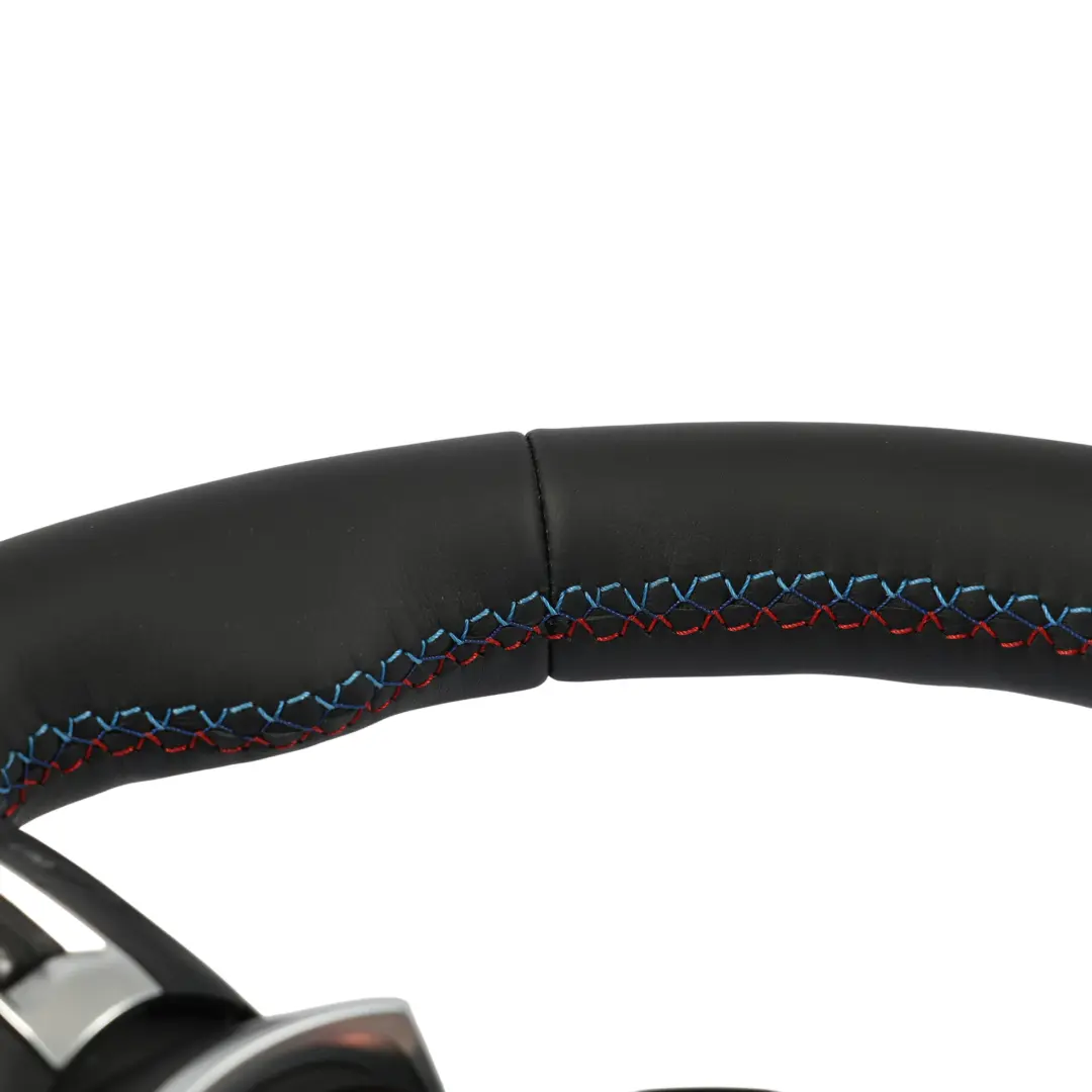 NUEVO Cuero Negro Calentado para BMW F06 F07 F10 F11 LCI F13 Volante M Sport con número de pieza 7851231 BMW F06 F07 F10 F11 LCI F13 Volante M Sport NUEVO Cuero Negro Calentado - SKU 7851231-1 - Número de pieza 7851231