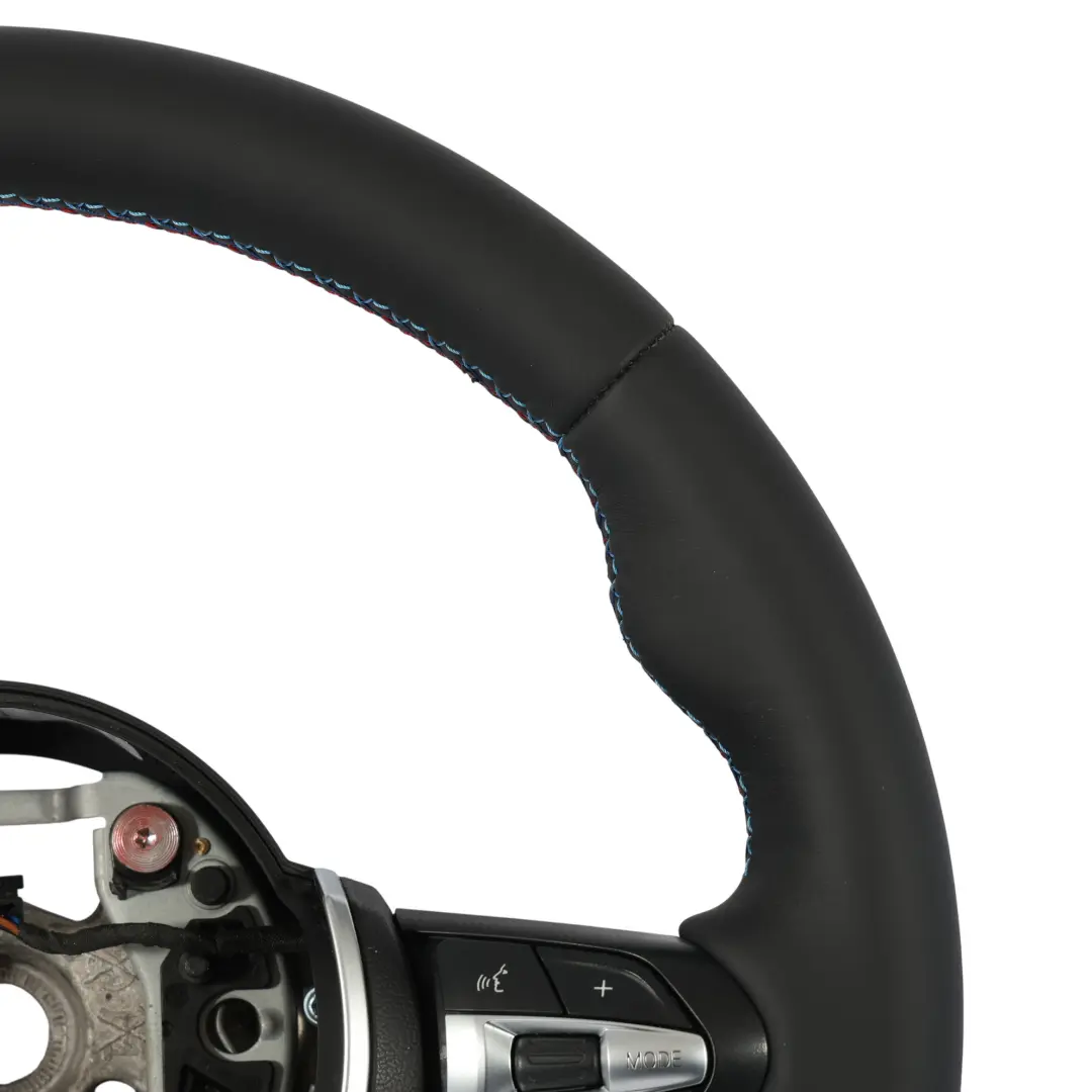 NUEVO Cuero Negro Calentado para BMW F06 F07 F10 F11 LCI F13 Volante M Sport con número de pieza 7851231 BMW F06 F07 F10 F11 LCI F13 Volante M Sport NUEVO Cuero Negro Calentado - SKU 7851231-1 - Número de pieza 7851231