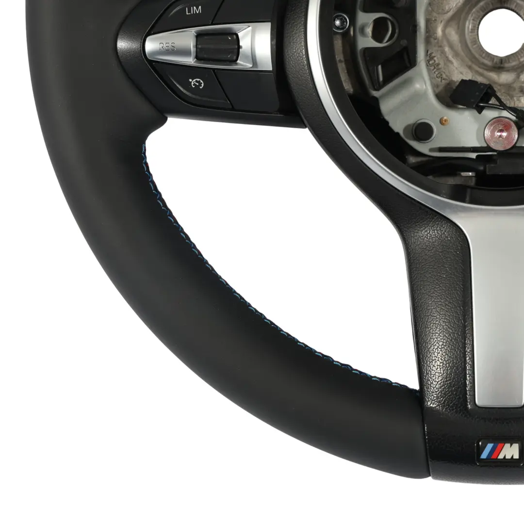 NUEVO Cuero Negro Calentado para BMW F06 F07 F10 F11 LCI F13 Volante M Sport con número de pieza 7851231 BMW F06 F07 F10 F11 LCI F13 Volante M Sport NUEVO Cuero Negro Calentado - SKU 7851231-1 - Número de pieza 7851231
