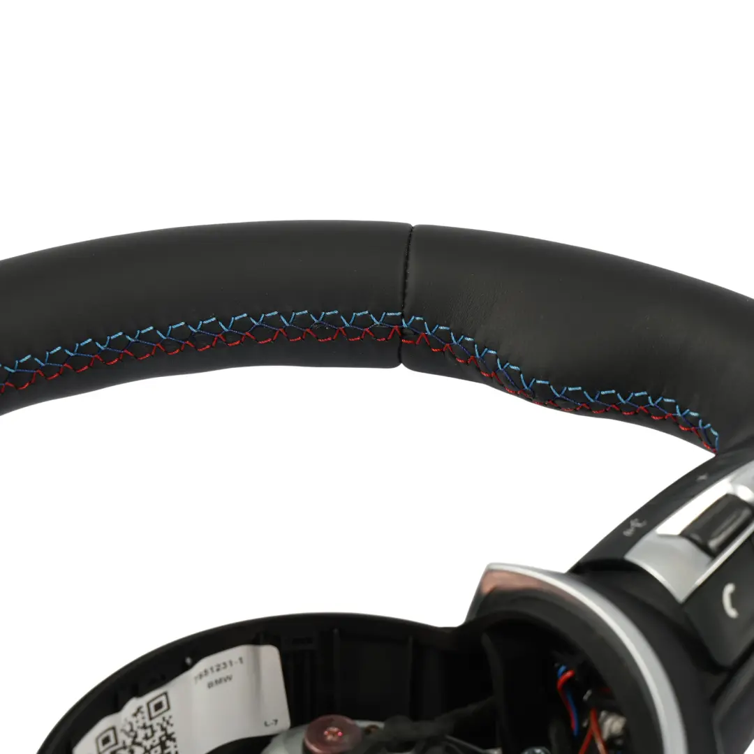 NUOVO Pelle Nera Riscaldato per BMW F06 F07 F10 F11 LCI F13 Volante M Sport con numero di parte 7851231 BMW F06 F07 F10 F11 LCI F13 Volante M Sport NUOVO Pelle Nera Riscaldato - SKU 7851231-1 - Numero di parte 7851231