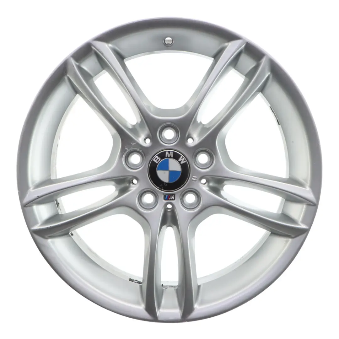 BMW E81 E87 Silver Front Alloy Wheel Rim 18" M Double Spoke 261 7,5J - SKU 7891050-1 - Part number 7891050