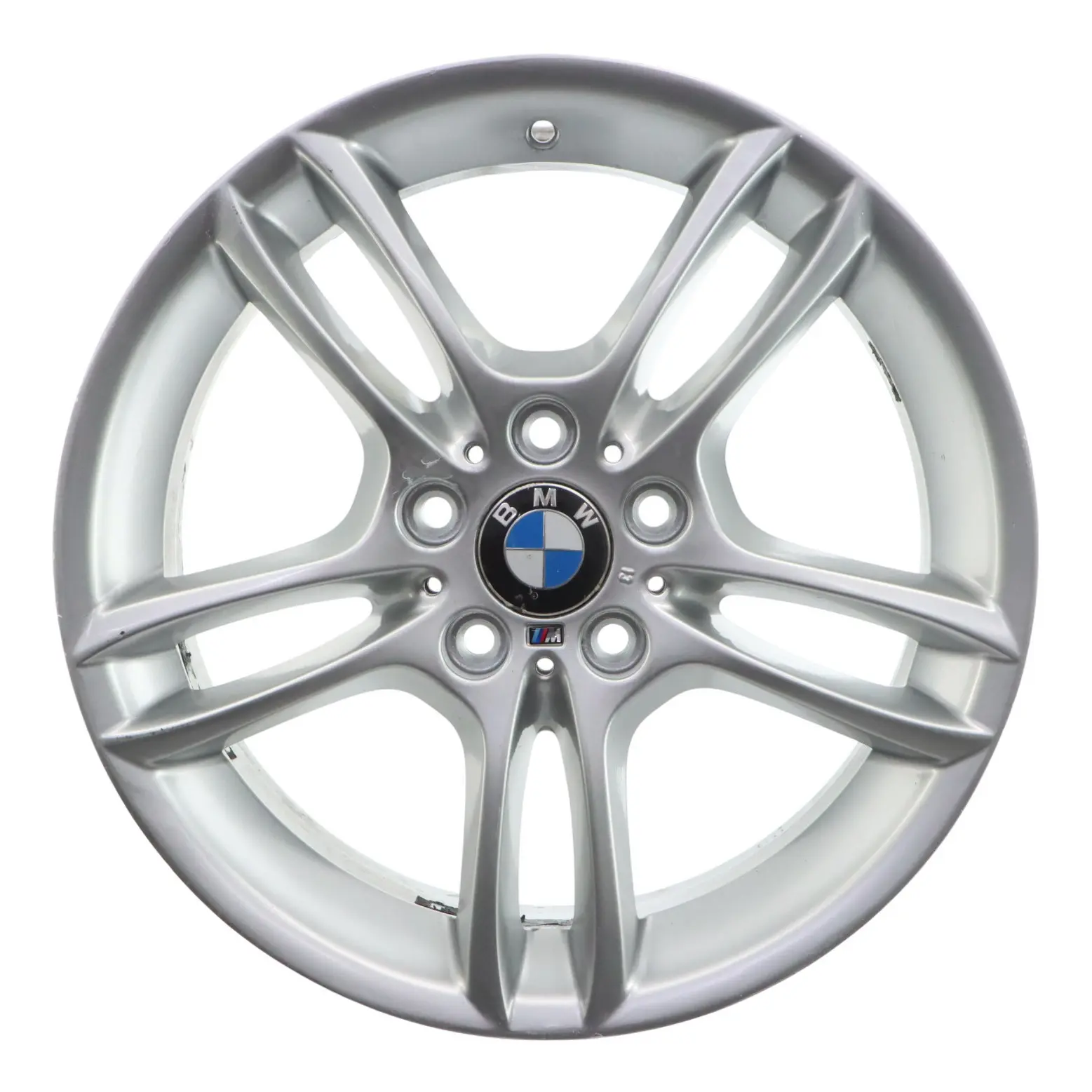 BMW E81 E87 Silber Vorne Felge Alufelge 18" M Doppelspeiche 261 7,5J 7891050
