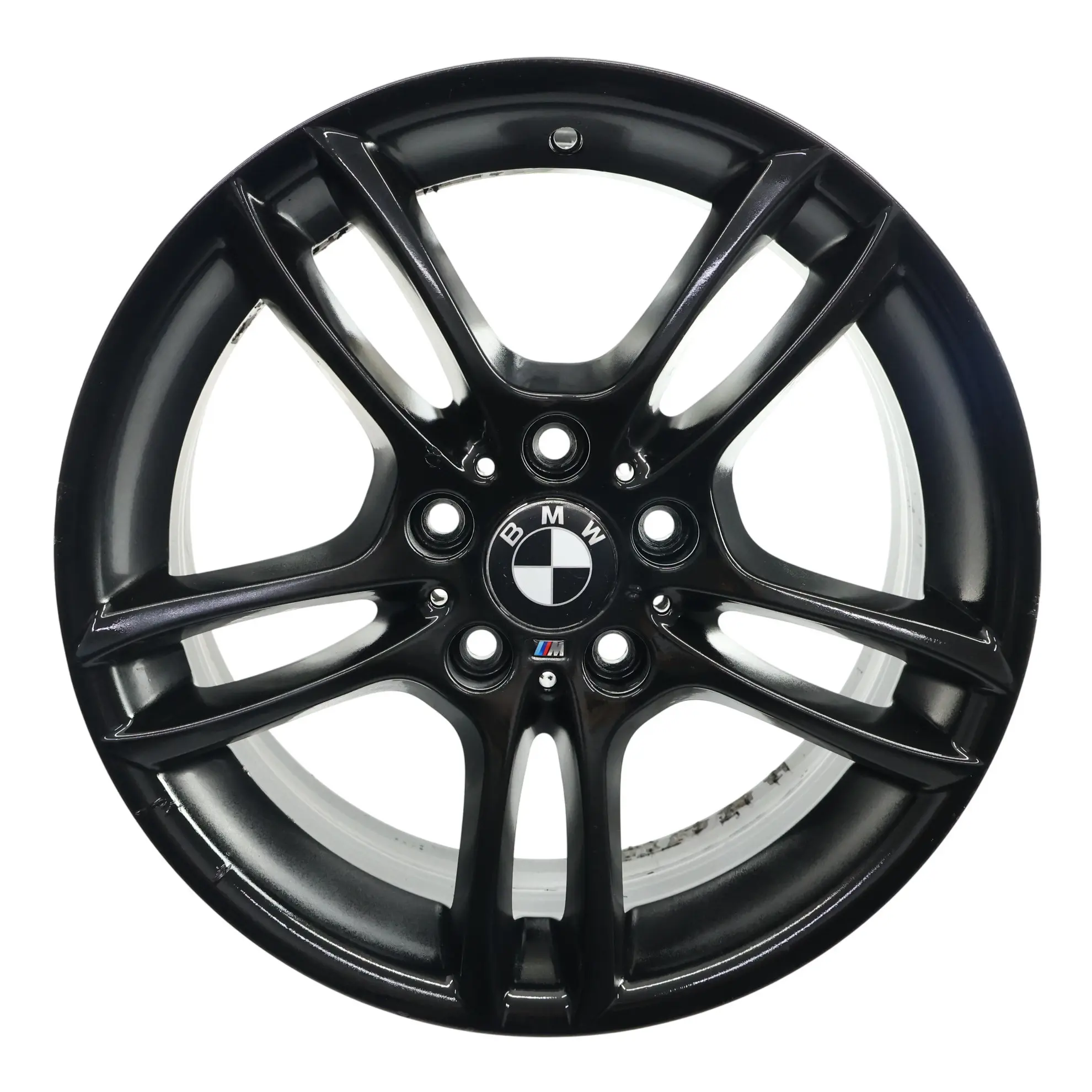 Wheel Rim BMW E81 E87 Black Front Alloy 18" M Double Spoke 261 7,5J 7891050