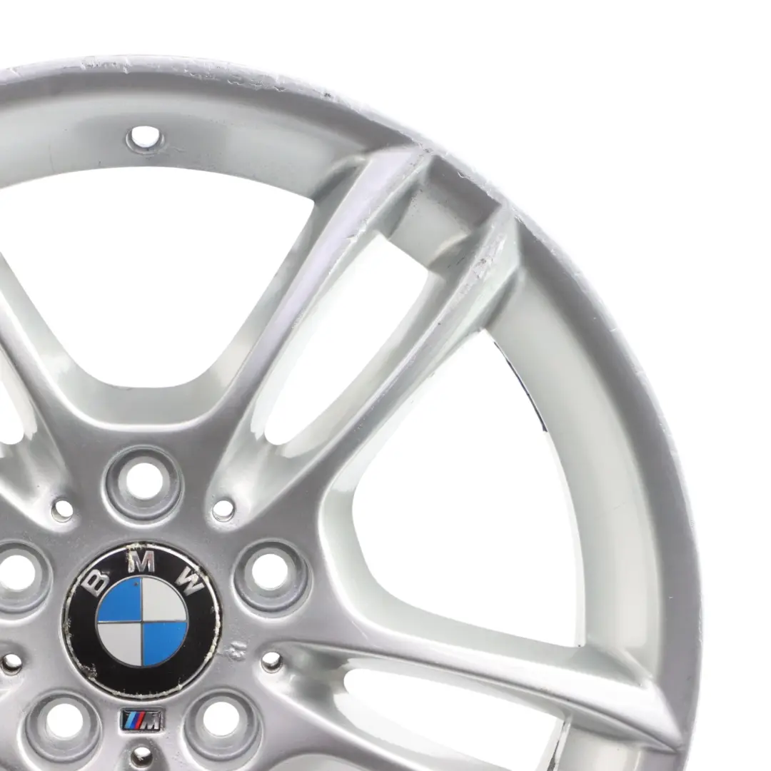 BMW E81 E87 Leicht Metall Felge Vorne Silber 18" 7,5J M Dopelspeiche 261 - SKU 7891050-5 - Teilenummer 7891050