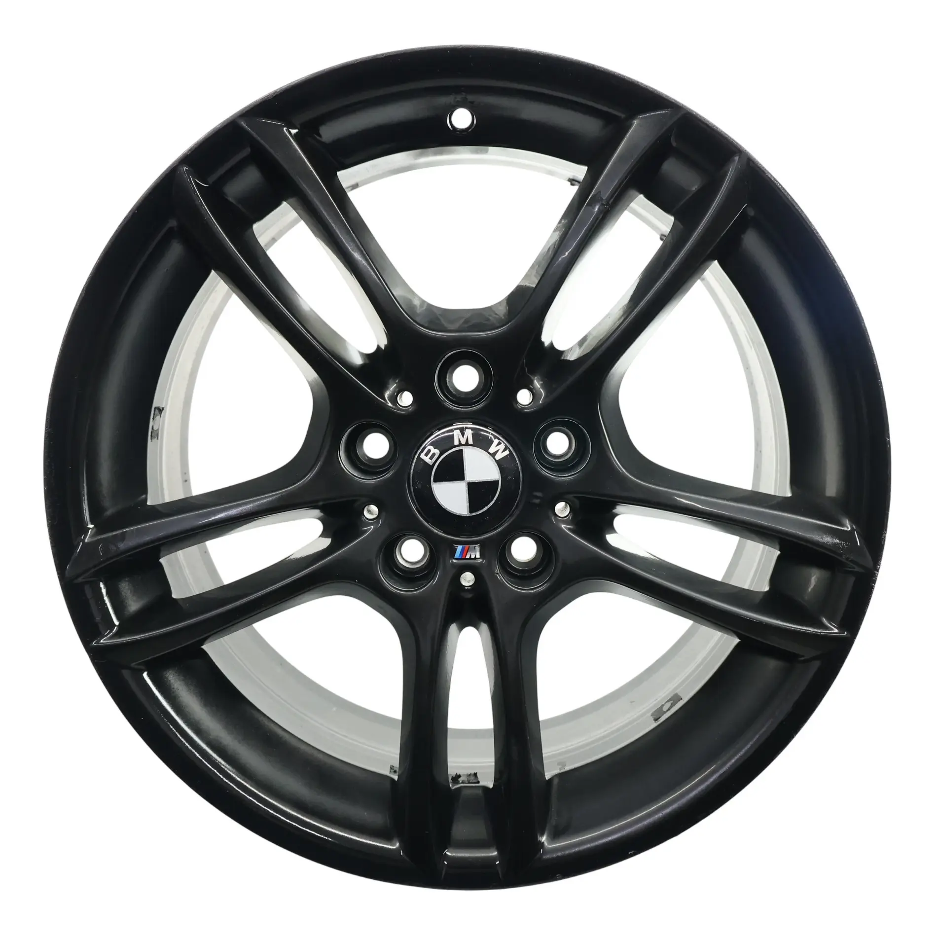 LlantaBMW E81 E82 E87 Aleacion Trasera Negra 18" M Doble Radio 261 8,5J 7891051