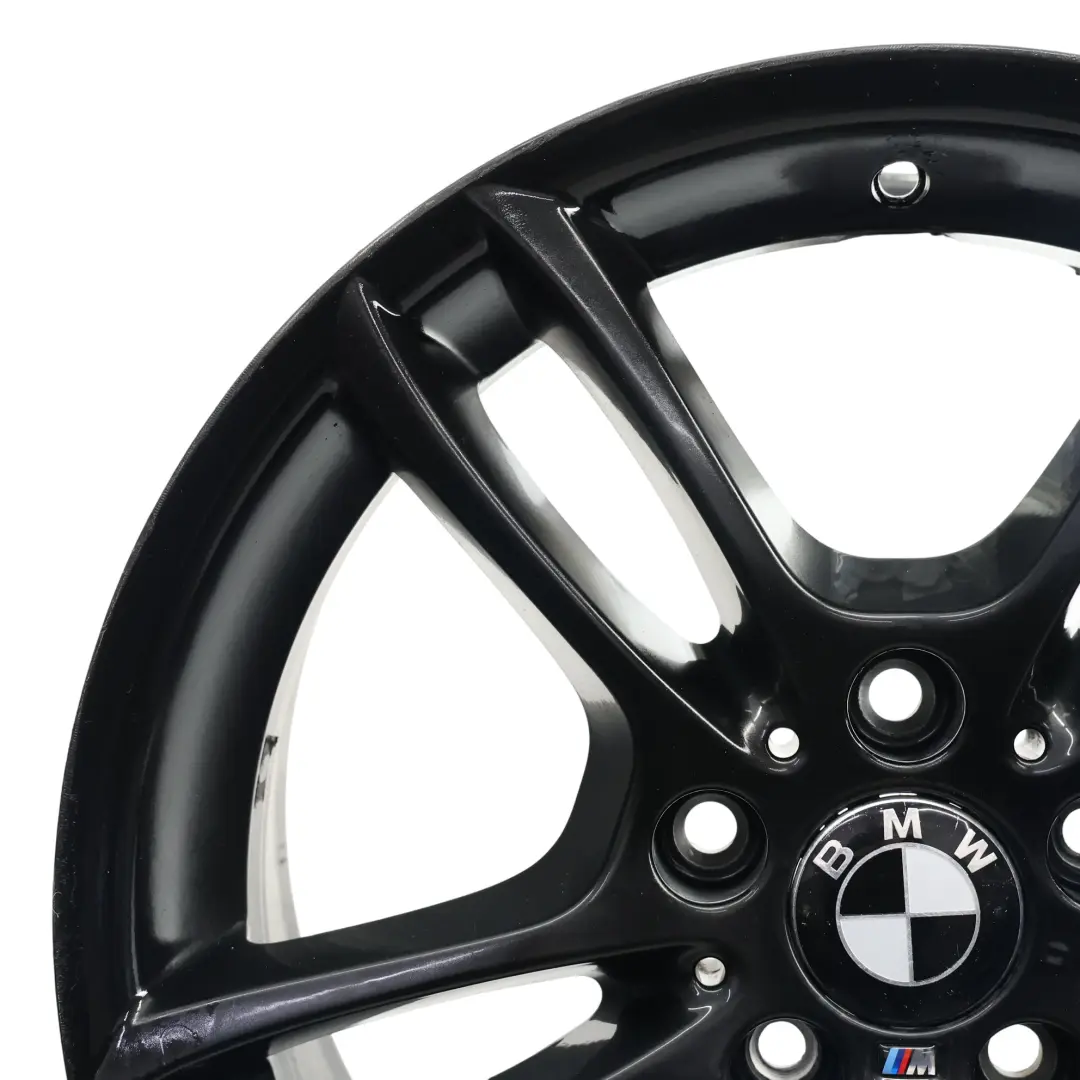  LlantaBMW E81 E82 E87 Aleacion Trasera Negra 18" M Doble Radio 261 8,5J - SKU 7891051-4 - Número de pieza 7891051