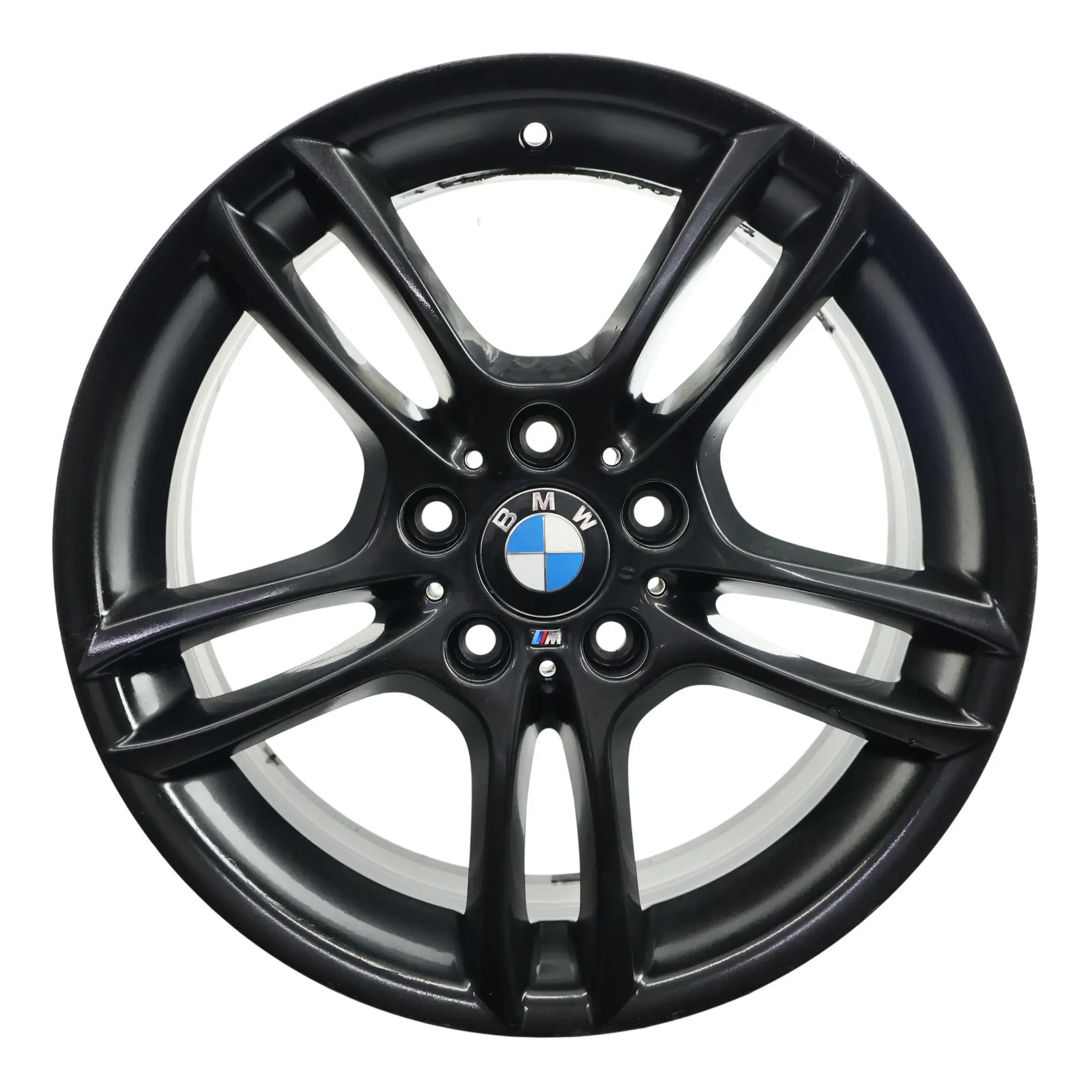 BMW E81 E82 E87 Llanta Aleación Trasera Negro 18" M Doble Radio 261 8,5J 7891051