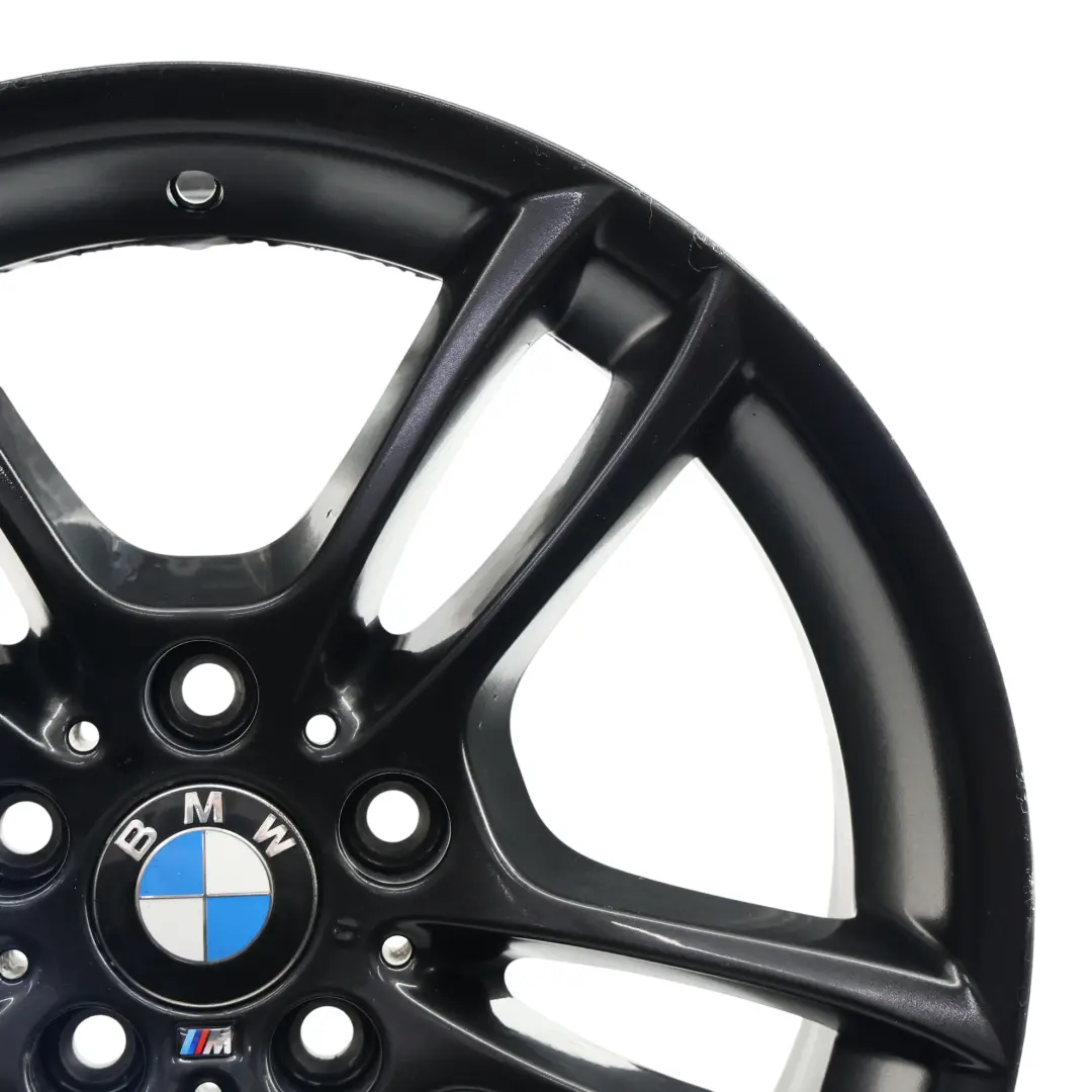 BMW E81 E82 E87 Llanta Aleación Trasera Negro 18" M Doble Radio 261 8,5J - SKU 7891051-7 - Número de pieza 7891051