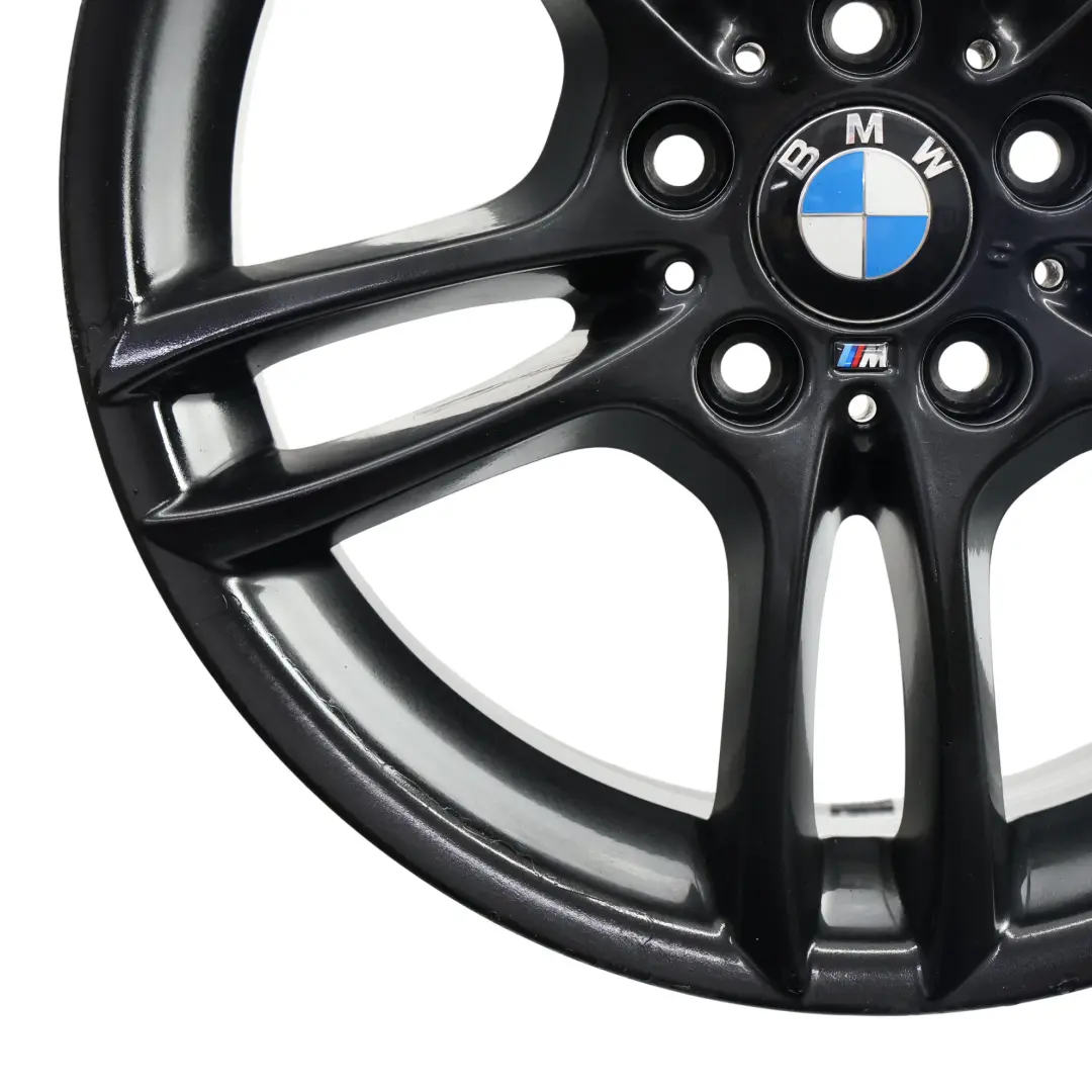 BMW E81 E82 E87 Cerchio Ruota Posteriore Lega Nero 18" 8,5J - SKU 7891051-7 - Numero di parte 7891051
