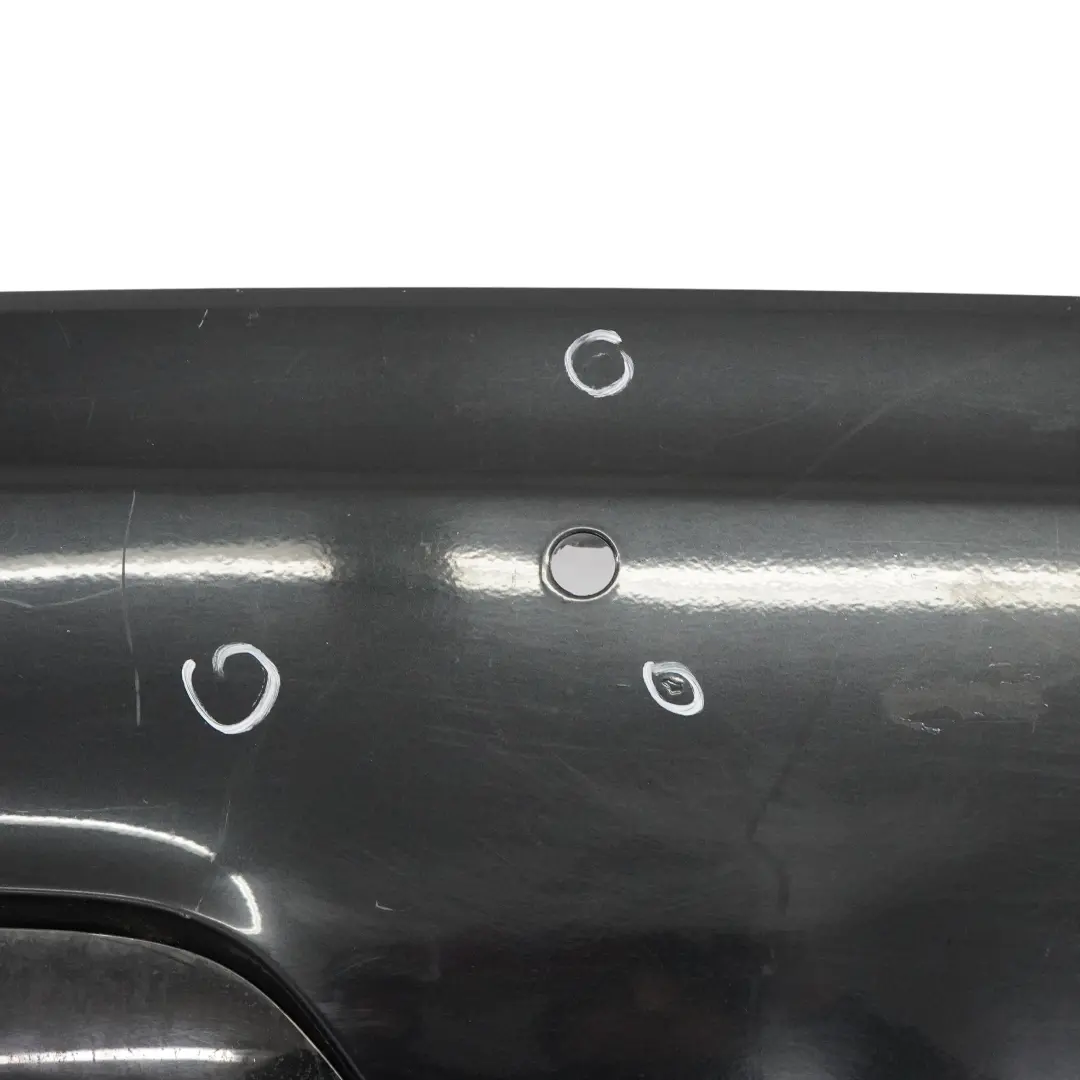 BMW F01 Rear Bumper M Sport Trim Panel Cover Black Sapphire Metallic - 475 - SKU 7898876-BS1 - Part number 7898876