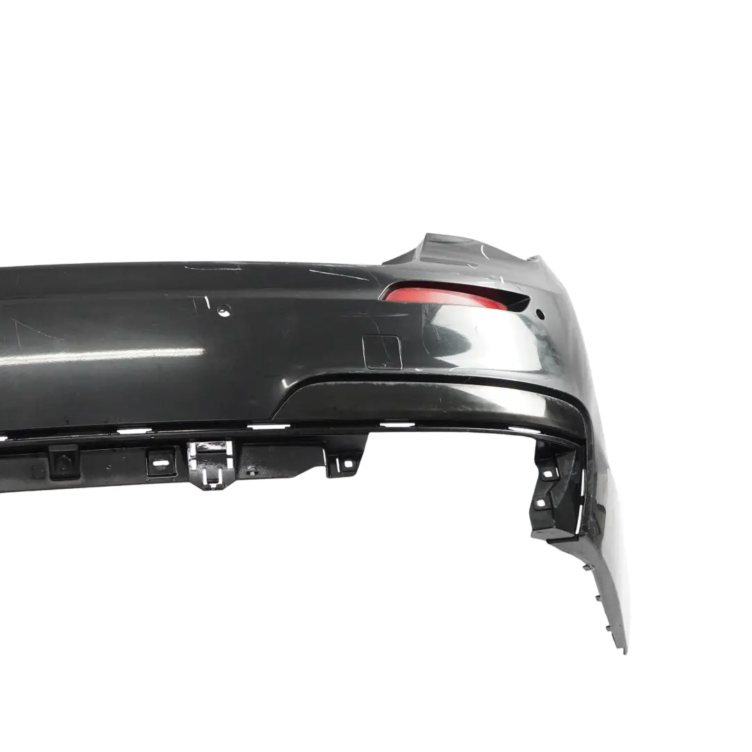 BMW F01 Zderzak Tylny M-Pakiet Black Sapphire Czarny Metalik - 475 - SKU 7898876-BS1 - Numer Części 7898876