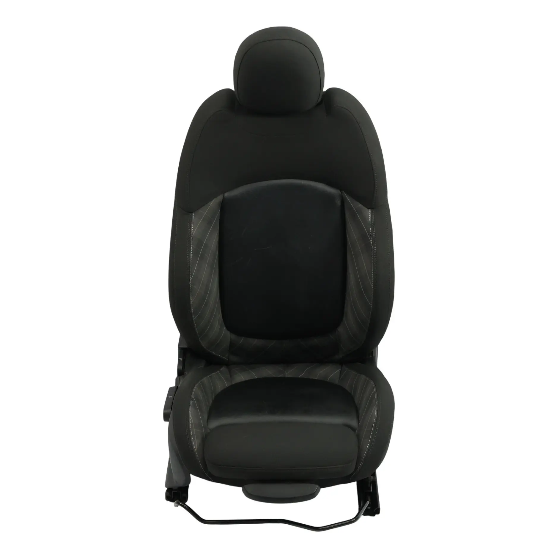 Mini Cooper One F56 Sport Tela / Cuero Asiento Delantero Derecho Negro Diamante