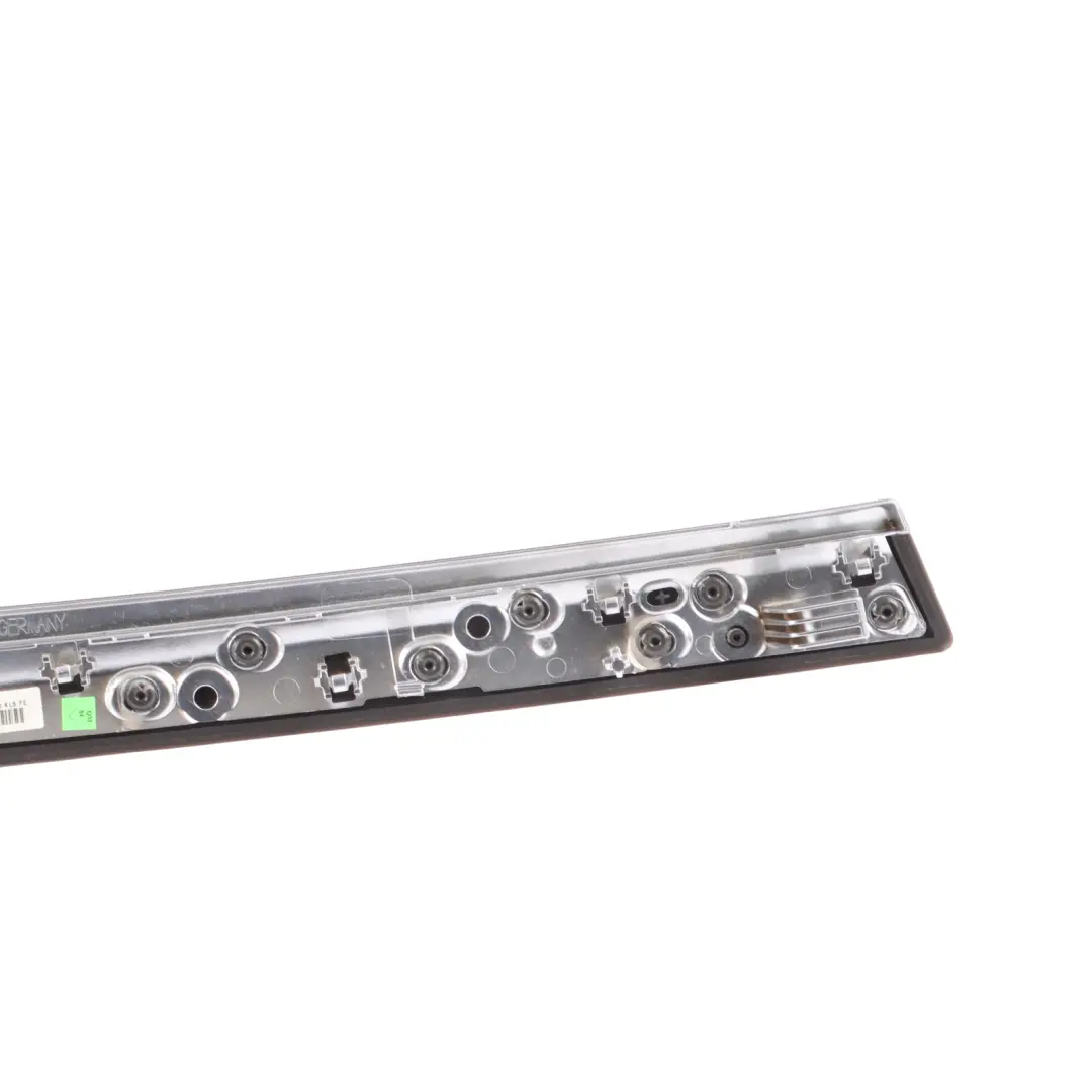 BMW F10 F11 Front Door Trim Strip Cover Right O/S Pianolack Black - SKU 7974728 - Part number 7974728