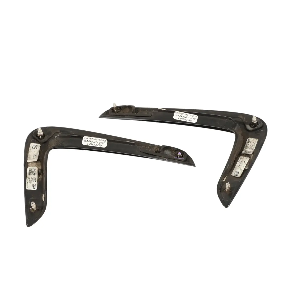 BMW F32 F36 Fender Grille Air Duct Side Panel Trim Front Left Right N/O/S Set - SKU 7294826-3 - Part number 7294826