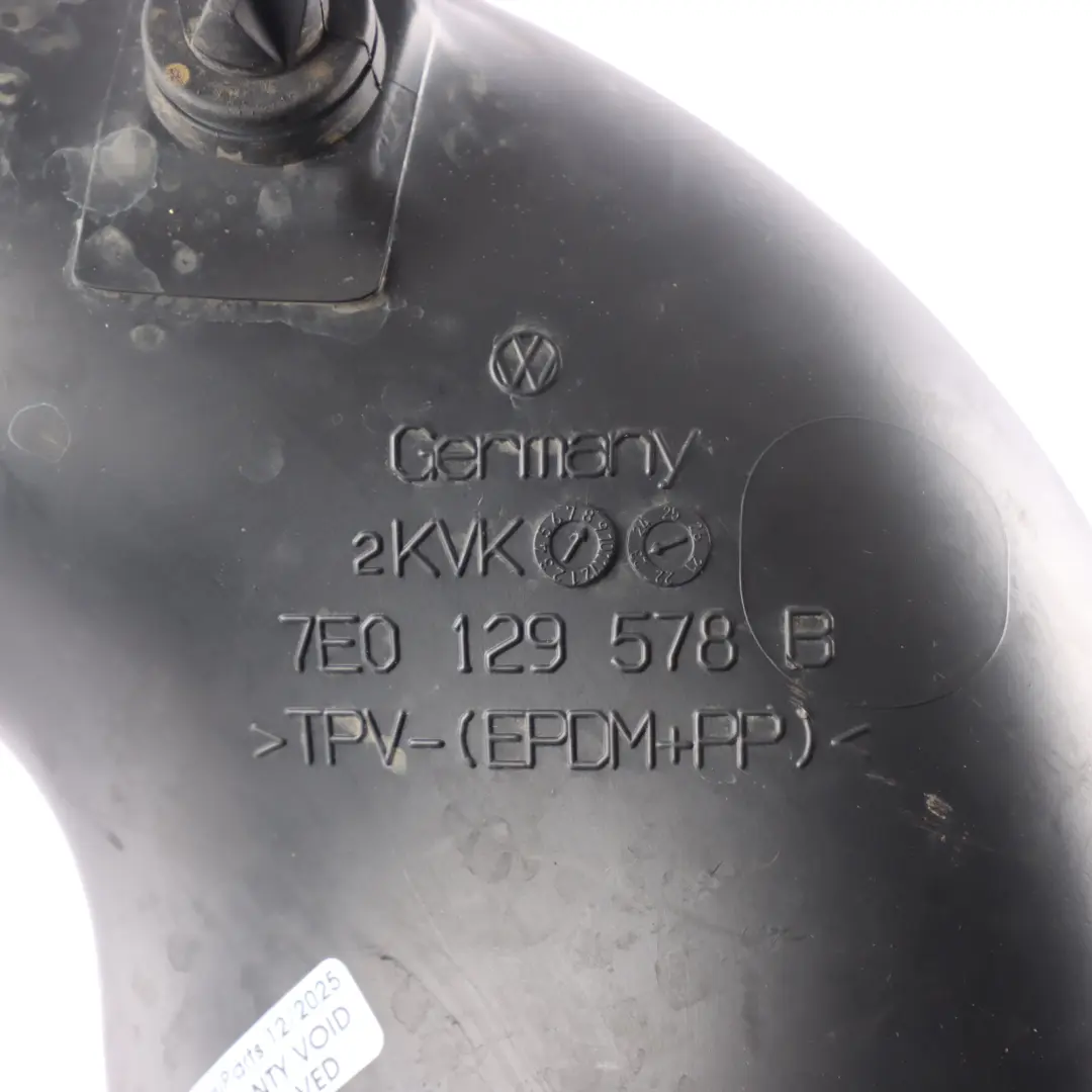 Tubo De Admisión De Aire 2.0 TDI Diesel para VW Volkswagen Transporter T6 con número de pieza 7E0129578B VW Volkswagen Transporter T6 Tubo De Admisión De Aire 2.0 TDI Diesel - SKU 7E0129578B - Número de pieza 7E0129578B