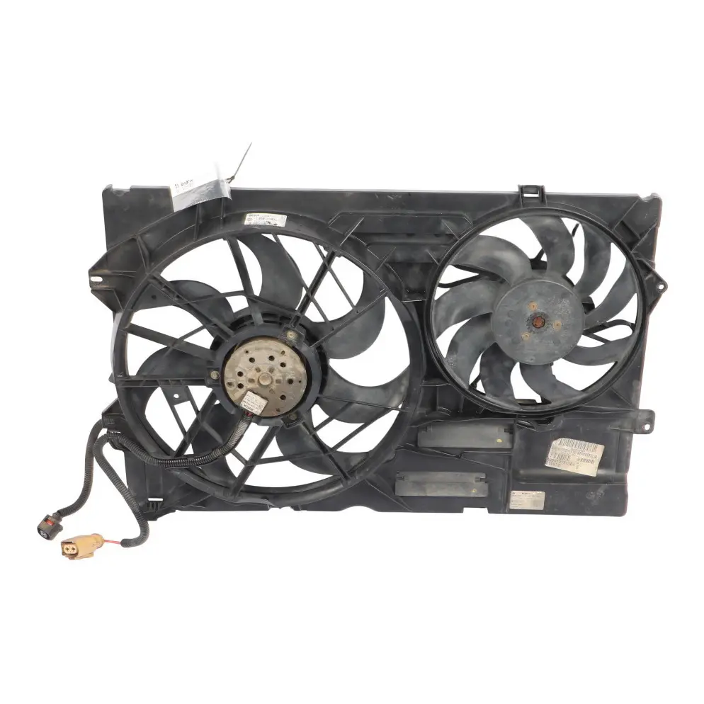 Volkswagen VW Transporter T5 Engine Cooling Twin Radiator Fan Shroud 7H0121201CJ