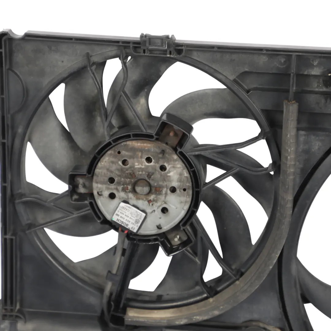 Volkswagen VW Transporter T5 Engine Cooling Twin Radiator Fan Shroud - SKU 7H0121201CJ - Part number 7H0121201CJ