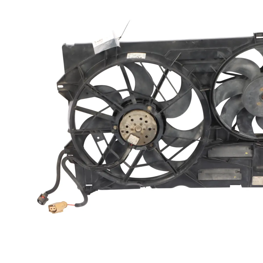 Cooling Twin Radiator Fan Shroud to Volkswagen VW Transporter T5 Engine with Part number 7H0121201CJ Volkswagen VW Transporter T5 Engine Cooling Twin Radiator Fan Shroud - SKU 7H0121201CJ - Part number 7H0121201CJ