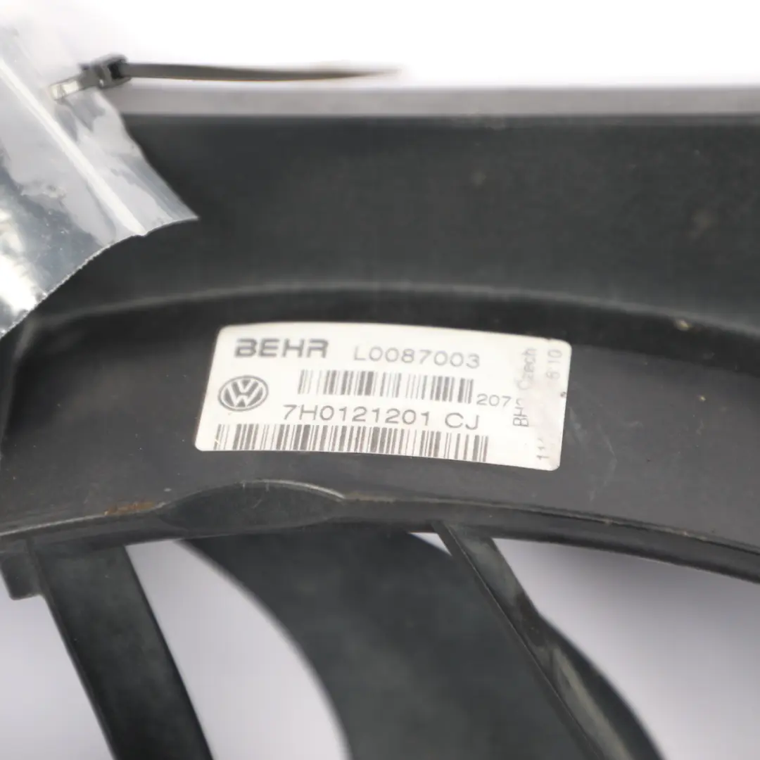 Volkswagen VW Transporter T5 Engine Cooling Twin Radiator Fan Shroud - SKU 7H0121201CJ - Part number 7H0121201CJ