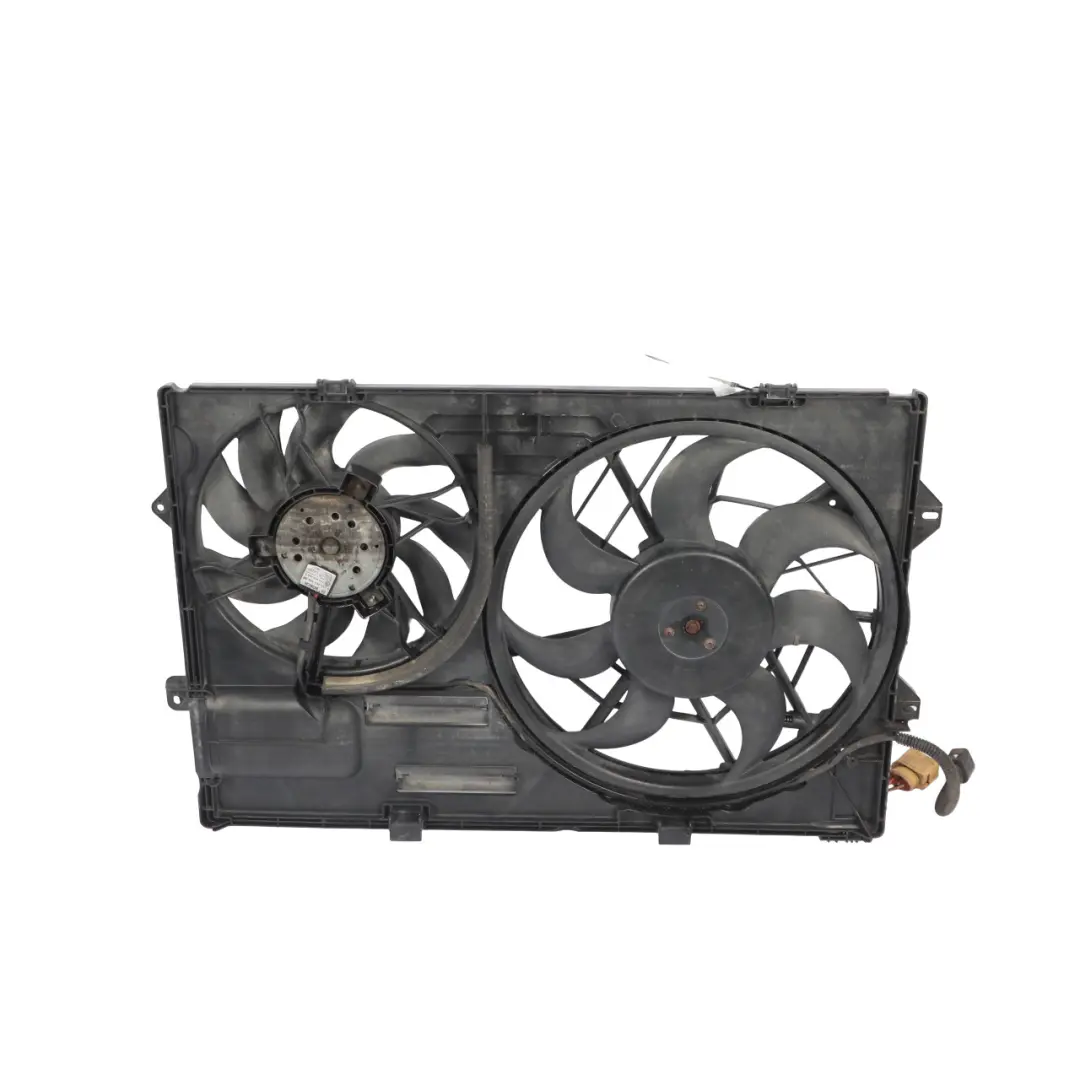 Volkswagen VW Transporter T5 Engine Cooling Twin Radiator Fan Shroud - SKU 7H0121201CJ - Part number 7H0121201CJ