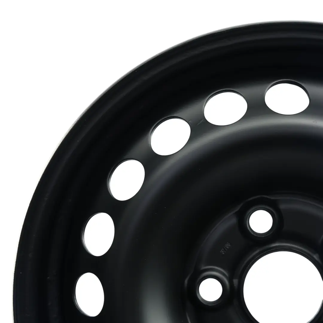 VW Volkswagen Transporter T5 Wheel Rim Steel Black 16" 6,5J ET:51 - SKU 7H0601027D-1 - Part number 7H0601027D