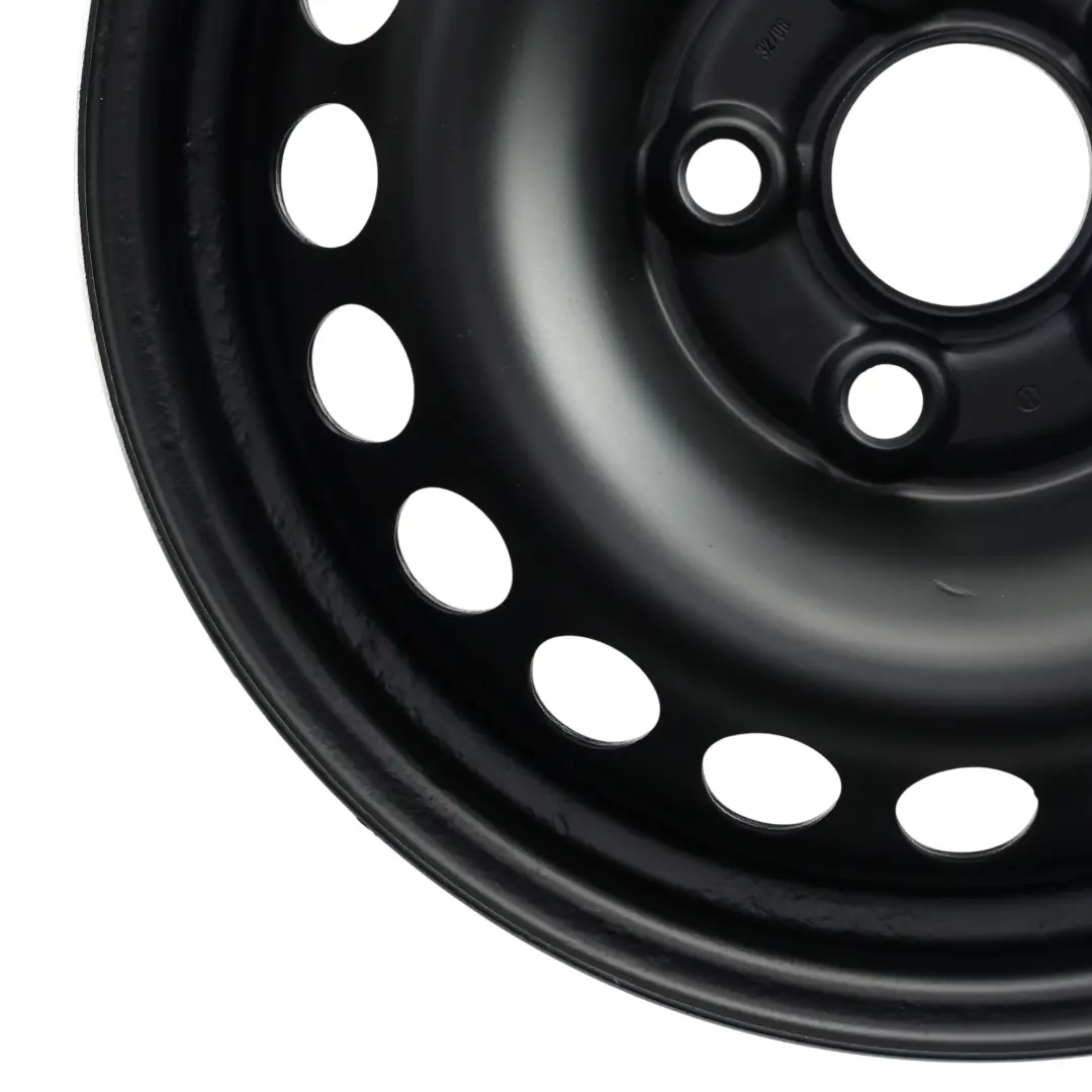 VW Volkswagen T5 Cerchio In Acciaio Nero 16" 6,5J ET:51 - SKU 7H0601027D-1 - Numero di parte 7H0601027D