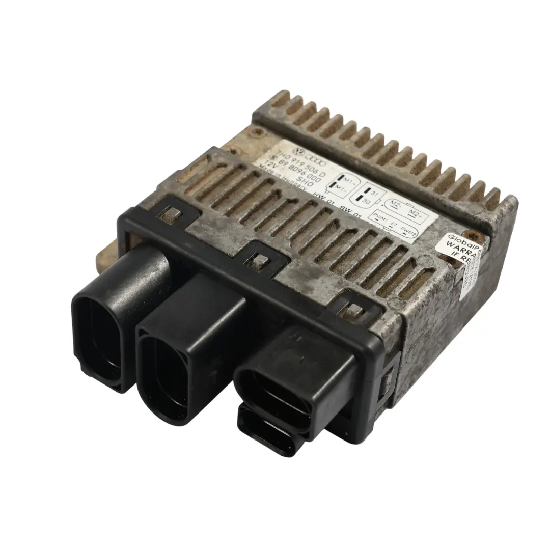 Modulo Controllo Ventola Radiatore Raffreddamento per VW Transporter T5 con numero di parte 7H0919506D VW Transporter T5 Modulo Controllo Ventola Radiatore Raffreddamento - SKU 7H0919506D - Numero di parte 7H0919506D