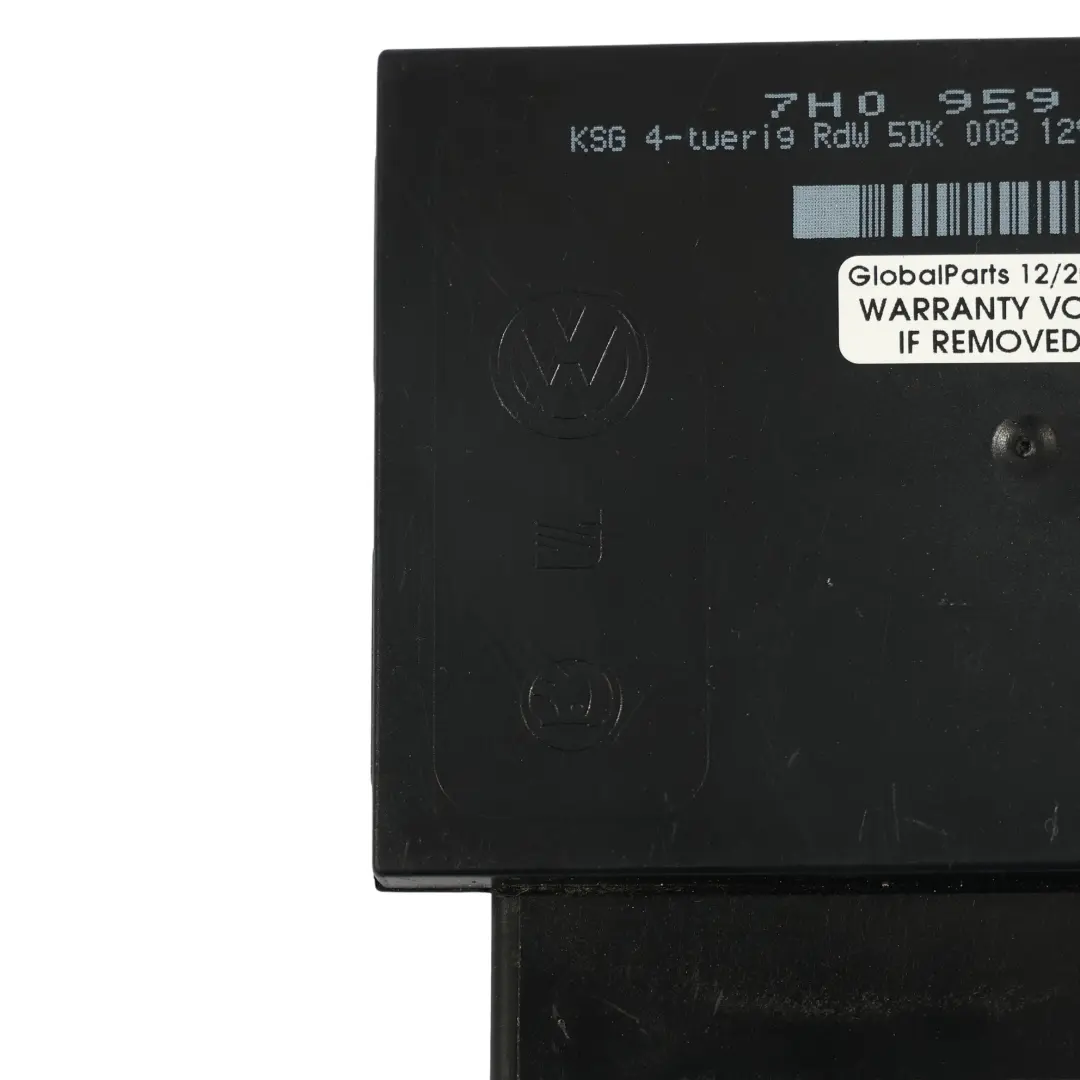 Body Control Comfort Unit Module BCM to Volkswagen Transporter T5 with Part number 7H0959433B Volkswagen Transporter T5 Body Control Comfort Unit Module BCM - SKU 7H0959433B - Part number 7H0959433B