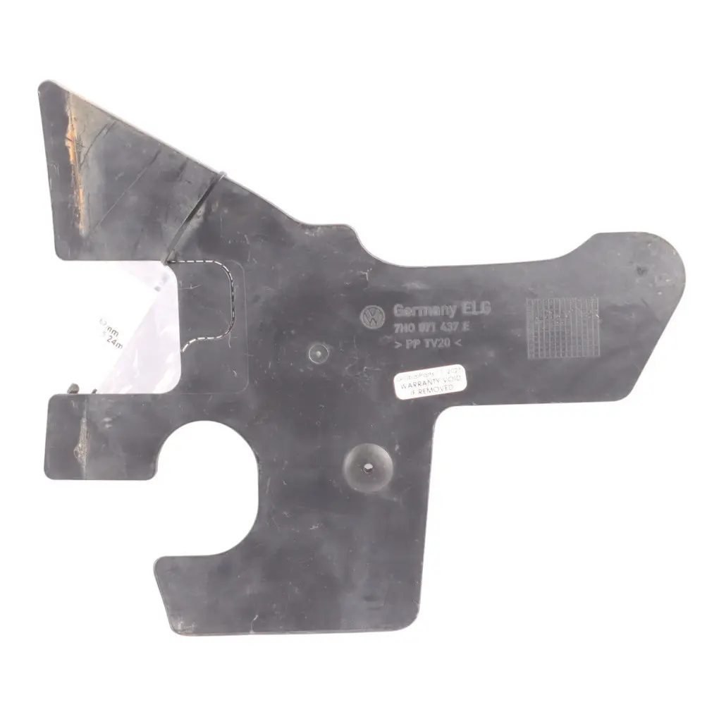 Volkswagen Transporter T5 Flatbed Battery Cover Trim Bracket 7H0971437E