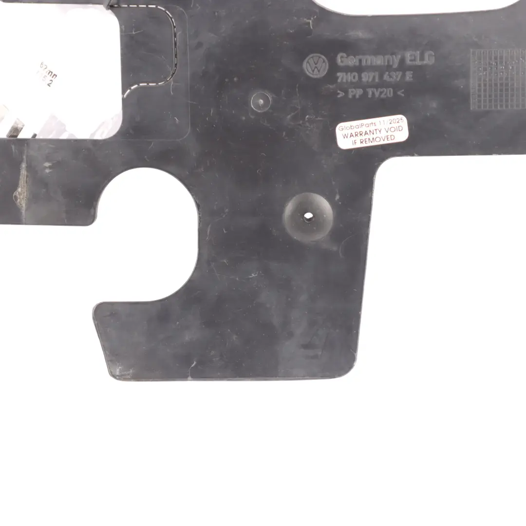 Flatbed Battery Cover Trim Bracket to Volkswagen Transporter T5 with Part number 7H0971437E Volkswagen Transporter T5 Flatbed Battery Cover Trim Bracket - SKU 7H0971437E - Part number 7H0971437E