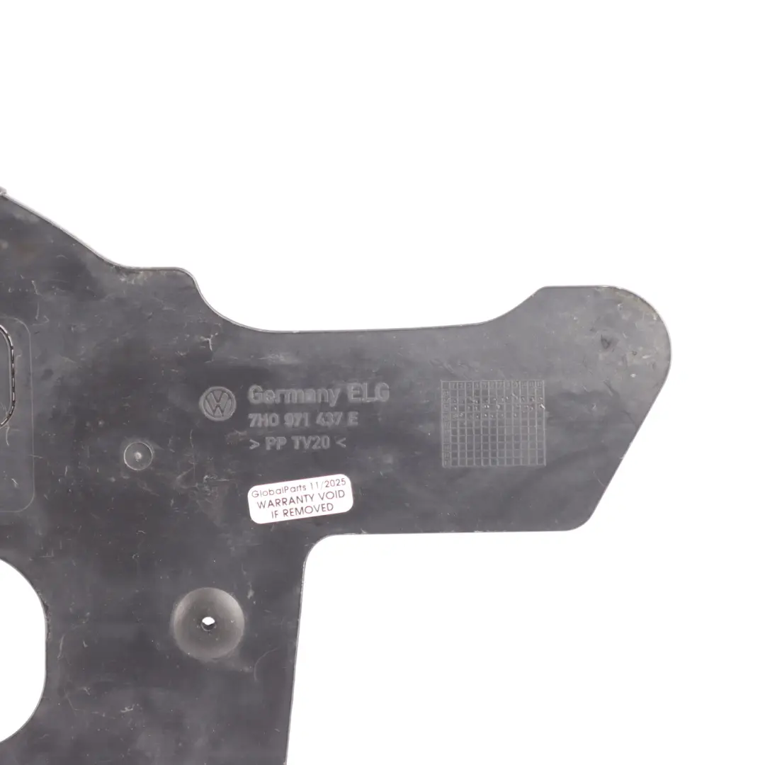 Volkswagen Transporter T5 Flatbed Battery Cover Trim Bracket - SKU 7H0971437E - Part number 7H0971437E