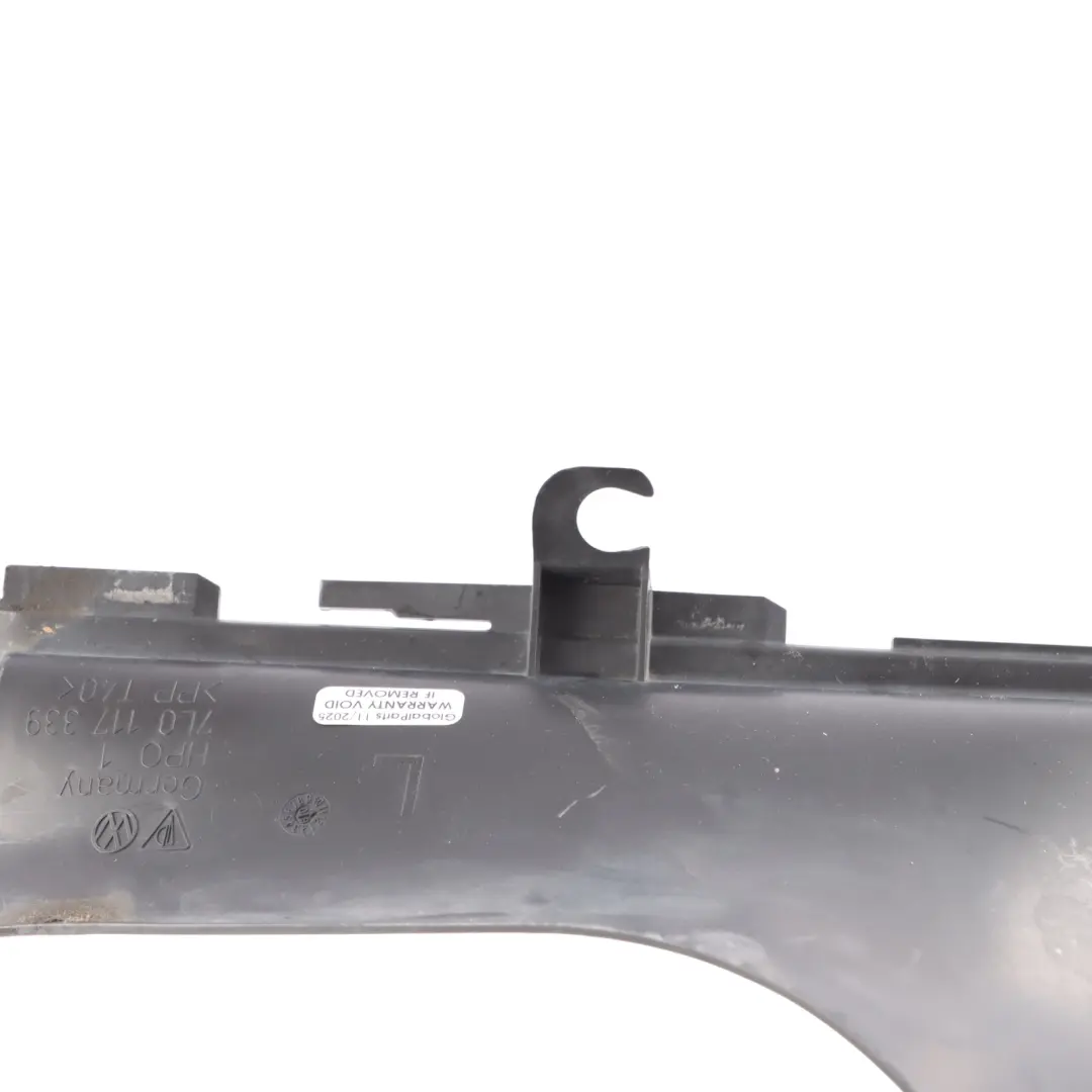 Porsche Cayenne 955 9PA Intercooler Air Guide Duct Channel Left N/S - SKU 7L0117339 - Part number 7L0117339