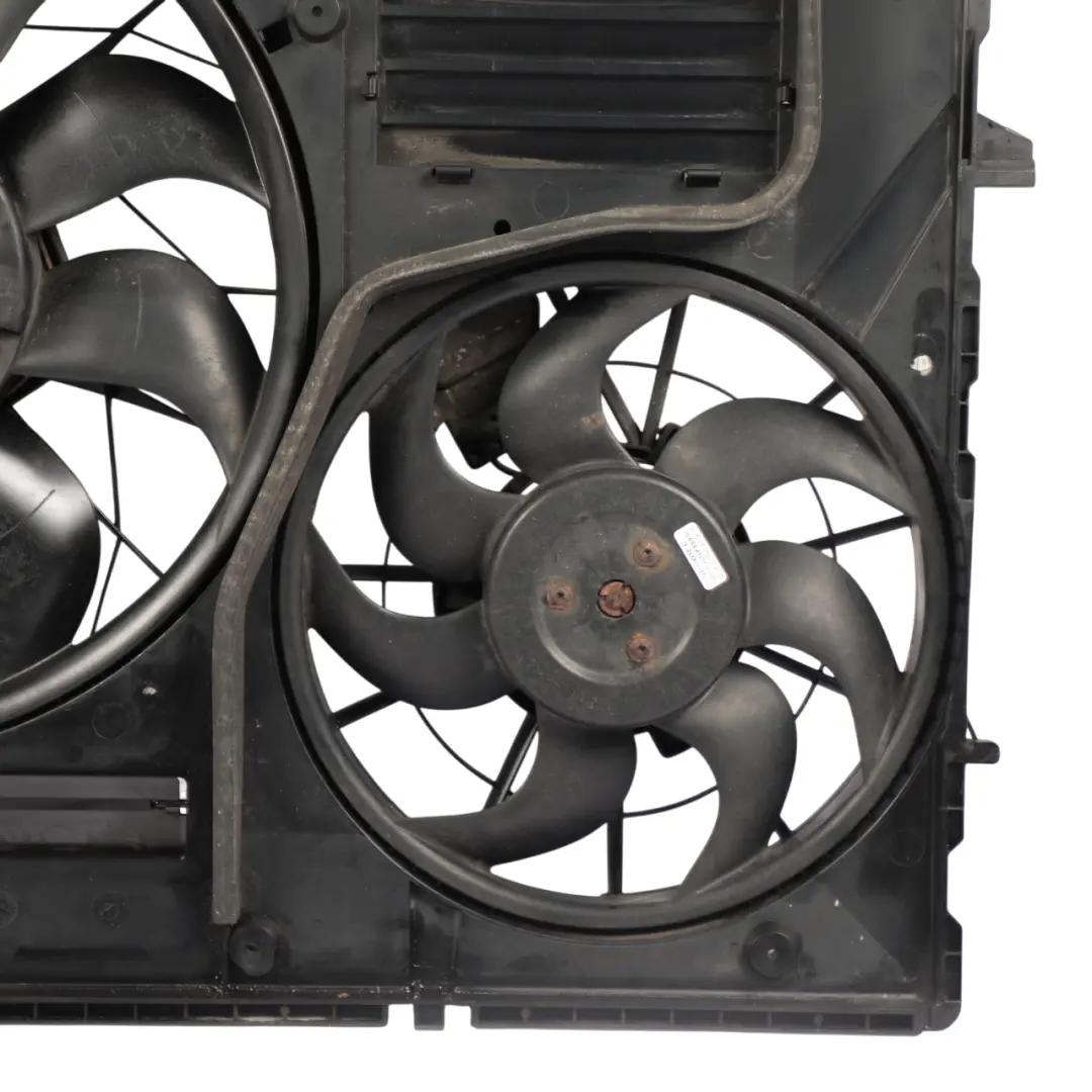 Porsche Cayenne 9PA Engine Twin Electric Radiator Cooling Fans - SKU 7L0121203G - Part number 7L0121203G