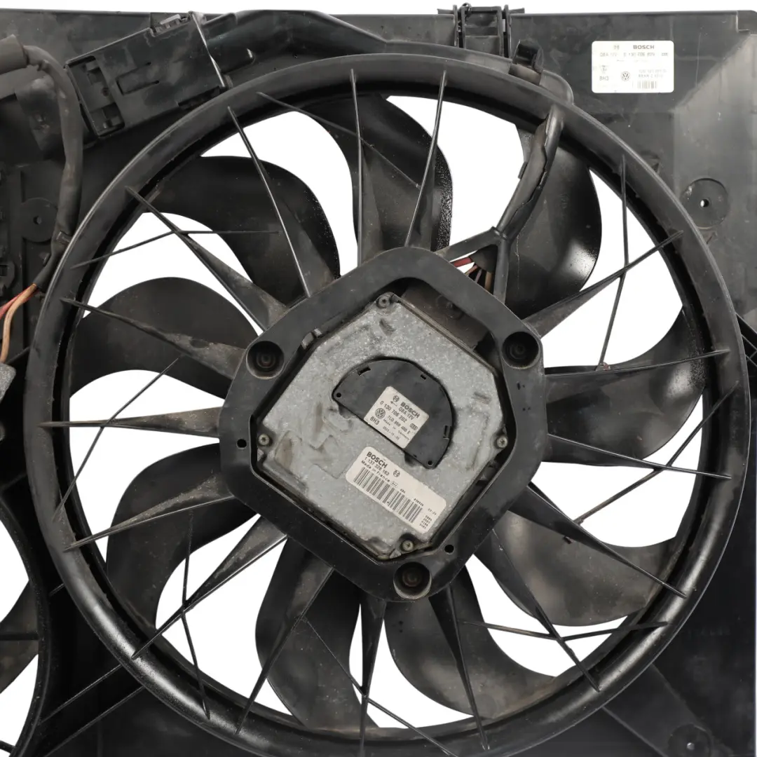 Porsche Cayenne 9PA Motor Twin Elektrische Kühler Kühlgebläse - SKU 7L0121203G - Teilenummer 7L0121203G