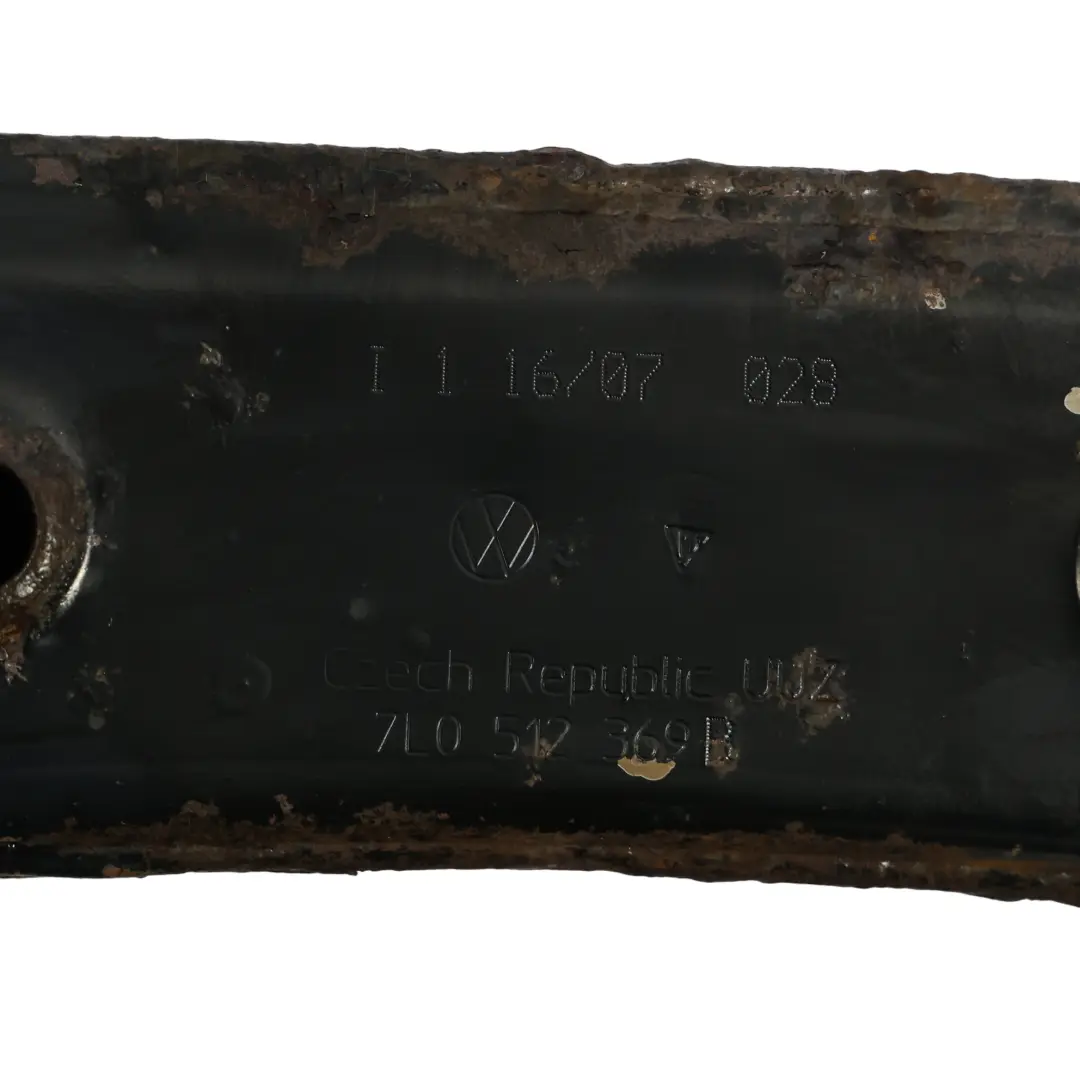 7L Eje Trasero Suspensión Soporte Cojinete Subchasis para VW Touareg con número de pieza 7L0512369B VW Touareg 7L Eje Trasero Suspensión Soporte Cojinete Subchasis - SKU 7L0512369B - Número de pieza 7L0512369B