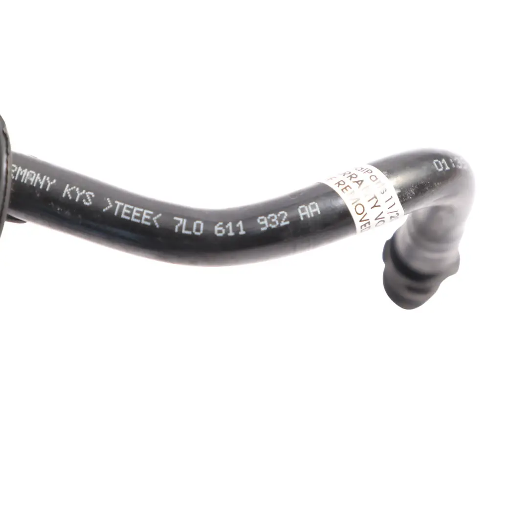 VW Volkswagen Touareg 7L Brake Servo Vacuum Hose Pipe Line - SKU RHD-7L0611932AA - Part number 7L0611932AA
