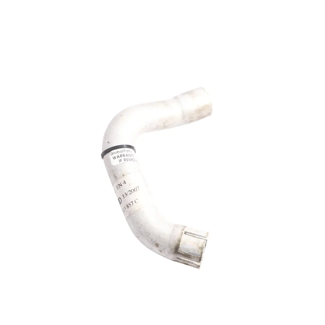 VW Volkswagen Touareg 7L Water Heater Coolant Pipe Hose Line - SKU 7L0815857C - Part number 7L0815857C