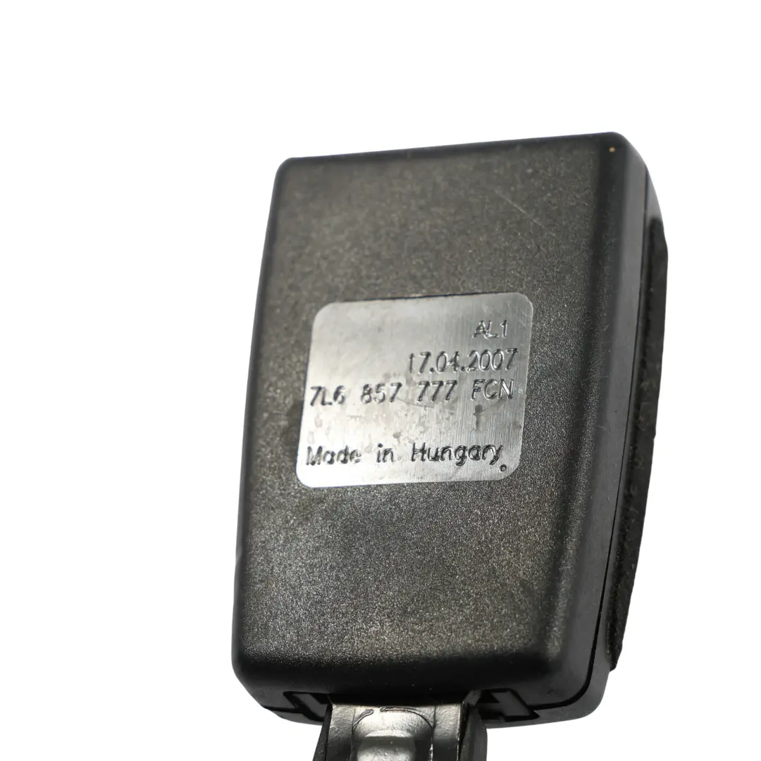 VW Volkswagen Touareg 7L Fibbia Cintura Anteriore Inferiore Sinistra - SKU 7L0857777 - Numero di parte 7L0857777