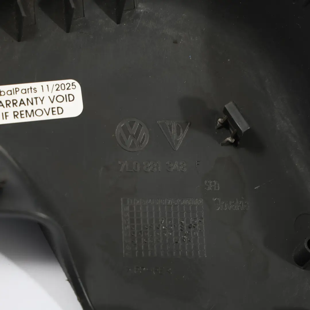 VW Volkswagen Touareg 7L Tapizado Asiento Delantero Izquierdo Derecho - SKU 7L0881348F - Número de pieza 7L0881348F