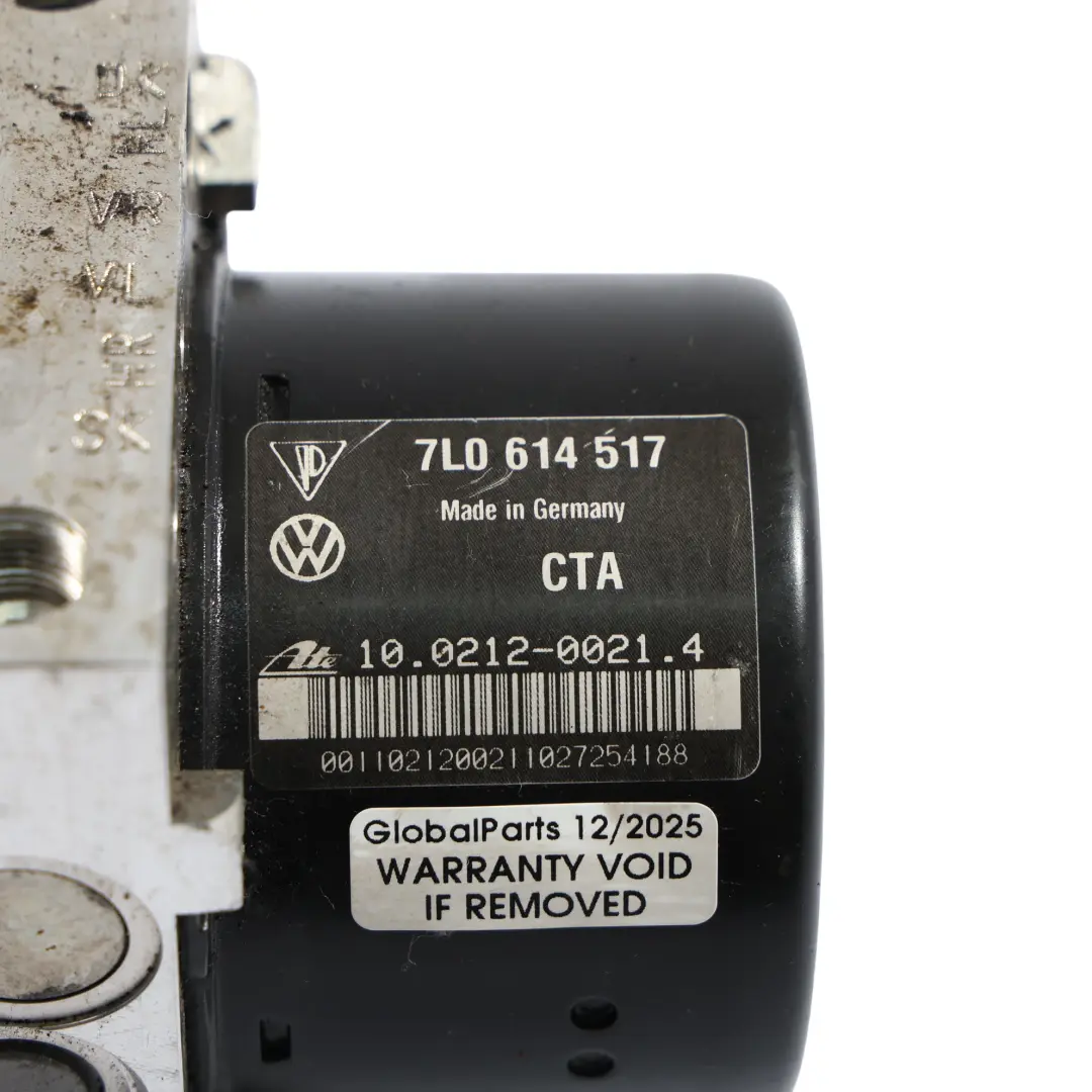 7L Pompa ABS Modulo Controllo Idraulico 7L0614517 per Volkswagen Touareg con numero di parte 7L0907379K Volkswagen Touareg 7L Pompa ABS Modulo Controllo Idraulico 7L0614517 - SKU 7L0907379K - Numero di parte 7L0907379K