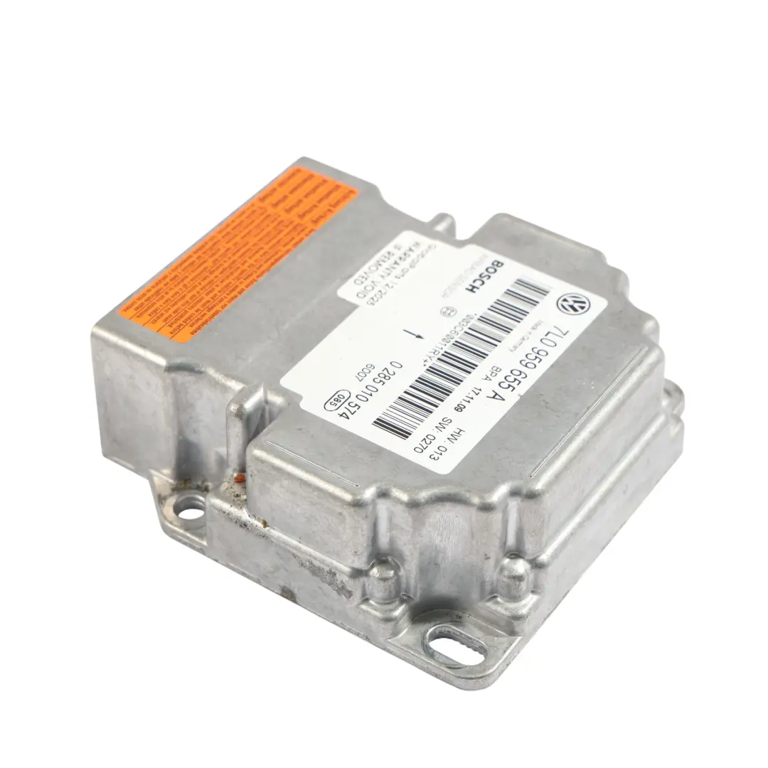 VW Volkswagen Touareg 7L Luft Modul Steuergerät Aufprall Sensor - SKU 7L0959655A - Teilenummer 7L0959655A
