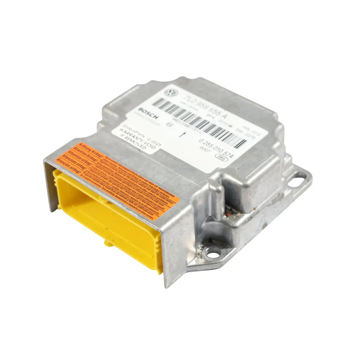VW Volkswagen Touareg 7L Air Module Control Unit Crash Impact Sensor - SKU 7L0959655A - Part number 7L0959655A