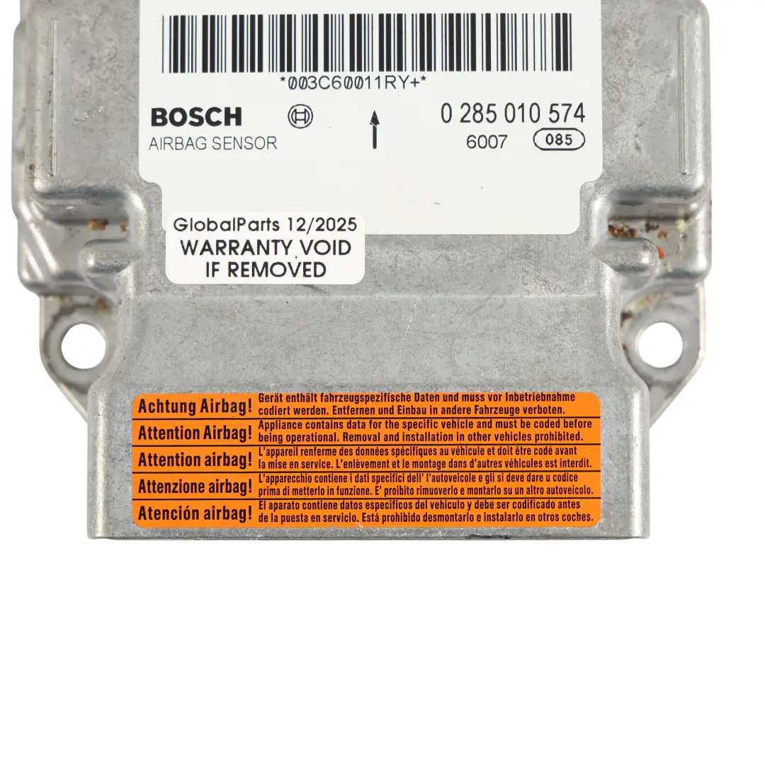 7L Luft Modul Steuergerät Aufprall Sensor für VW Volkswagen Touareg mit Teilenummer 7L0959655A VW Volkswagen Touareg 7L Luft Modul Steuergerät Aufprall Sensor - SKU 7L0959655A - Teilenummer 7L0959655A