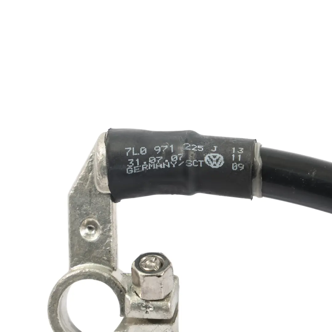Câble De Borne De Batterie À Pôle Négatif pour Porsche Cayenne 9PA à propos du numéro de pièce 7L0971225J Porsche Cayenne 9PA Câble De Borne De Batterie À Pôle Négatif - SKU 7L0971225J - Numéro de pièce 7L0971225J