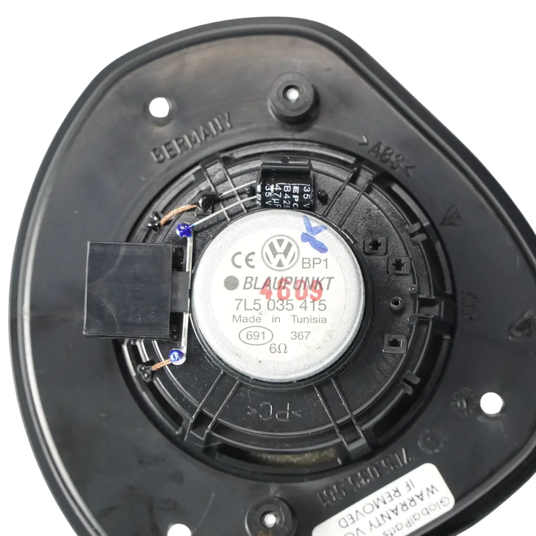 Puerta Medio Altavoz Cubierta Delantera Izquierda para Porsche Cayenne 955 con número de pieza 7L5035561 Porsche Cayenne 955 Puerta Medio Altavoz Cubierta Delantera Izquierda - SKU 7L5035561 - Número de pieza 7L5035561